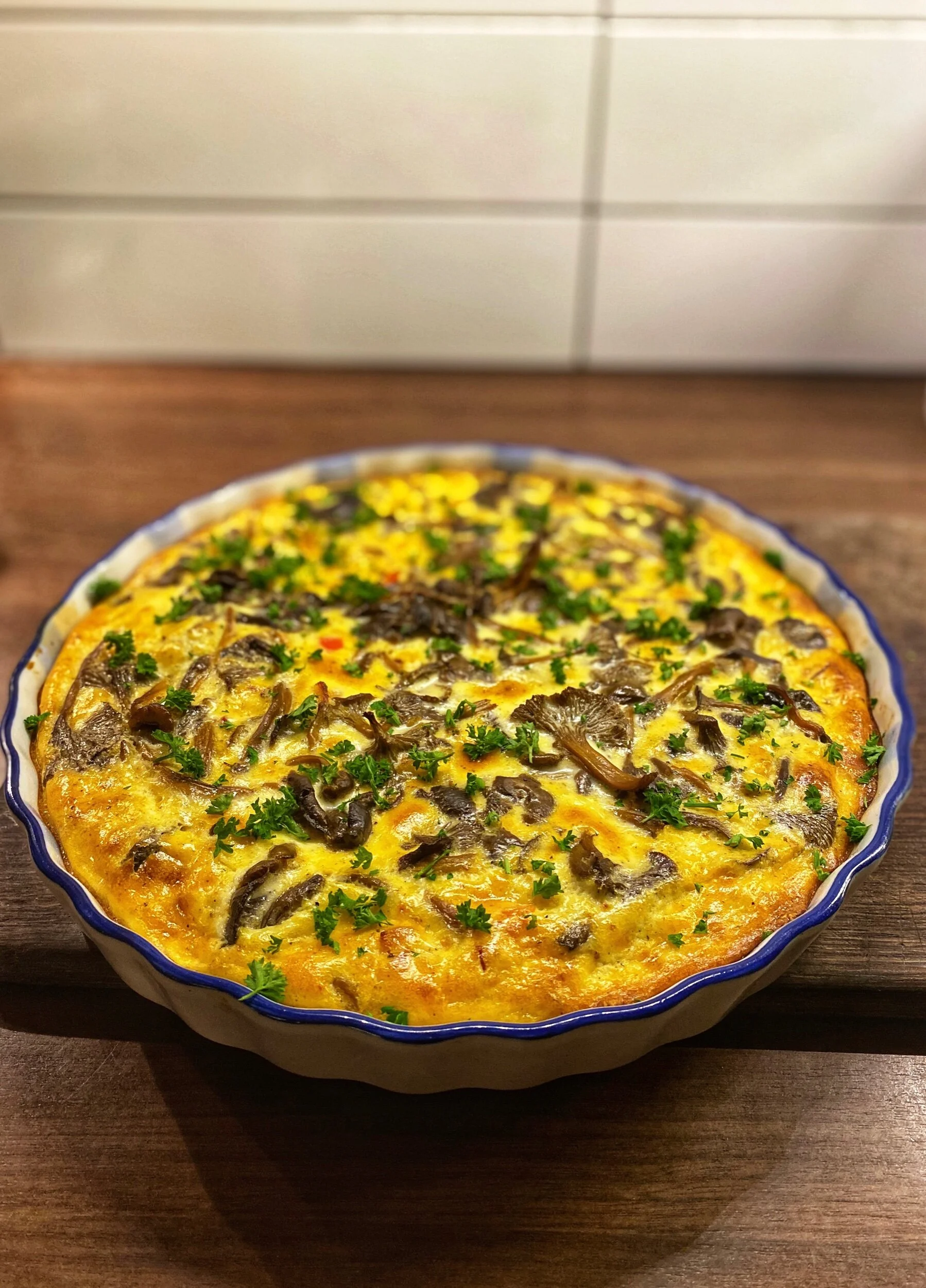 Kantarellpaj 