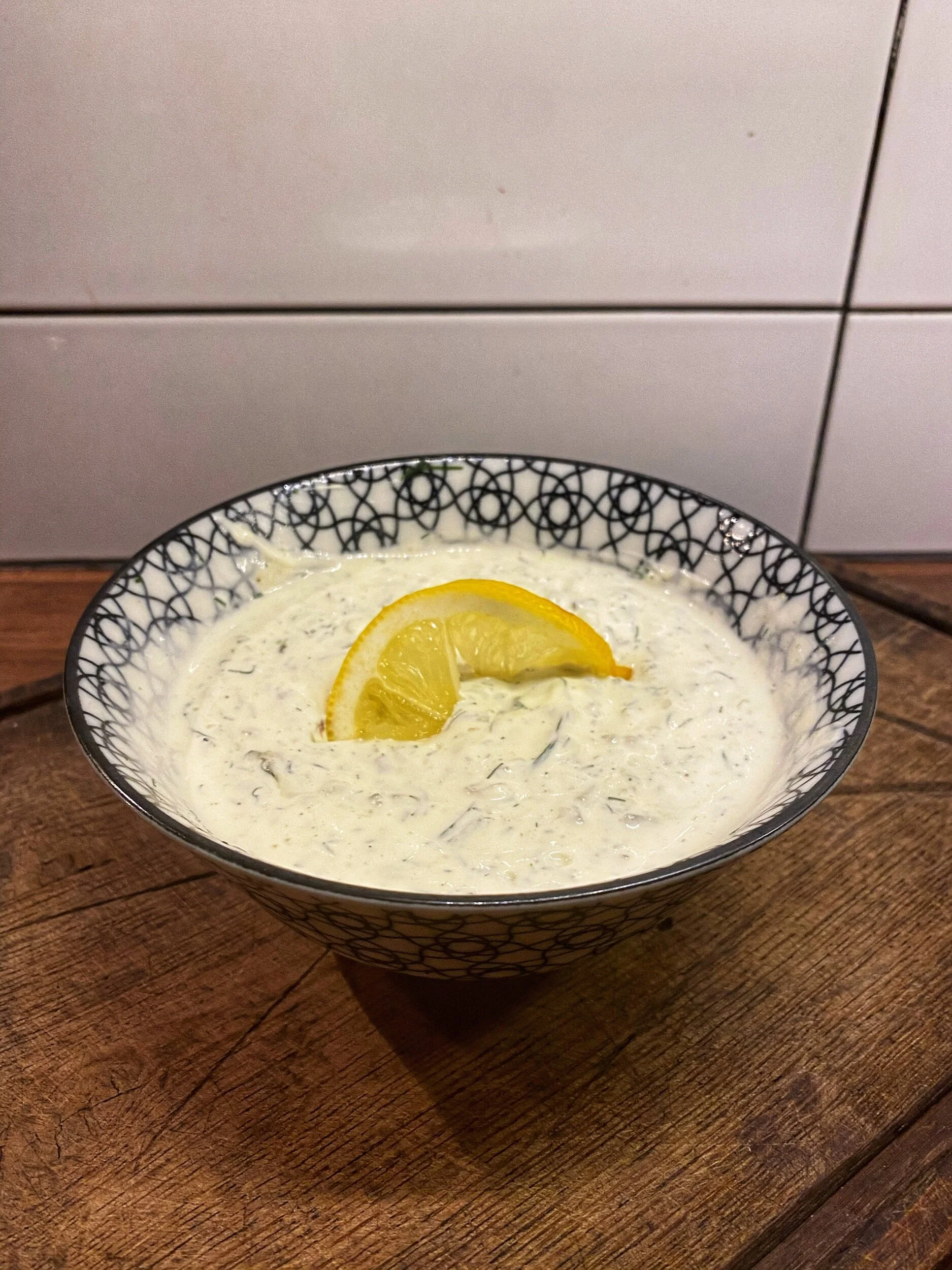 Kall dillsås till fisk(skolans) 