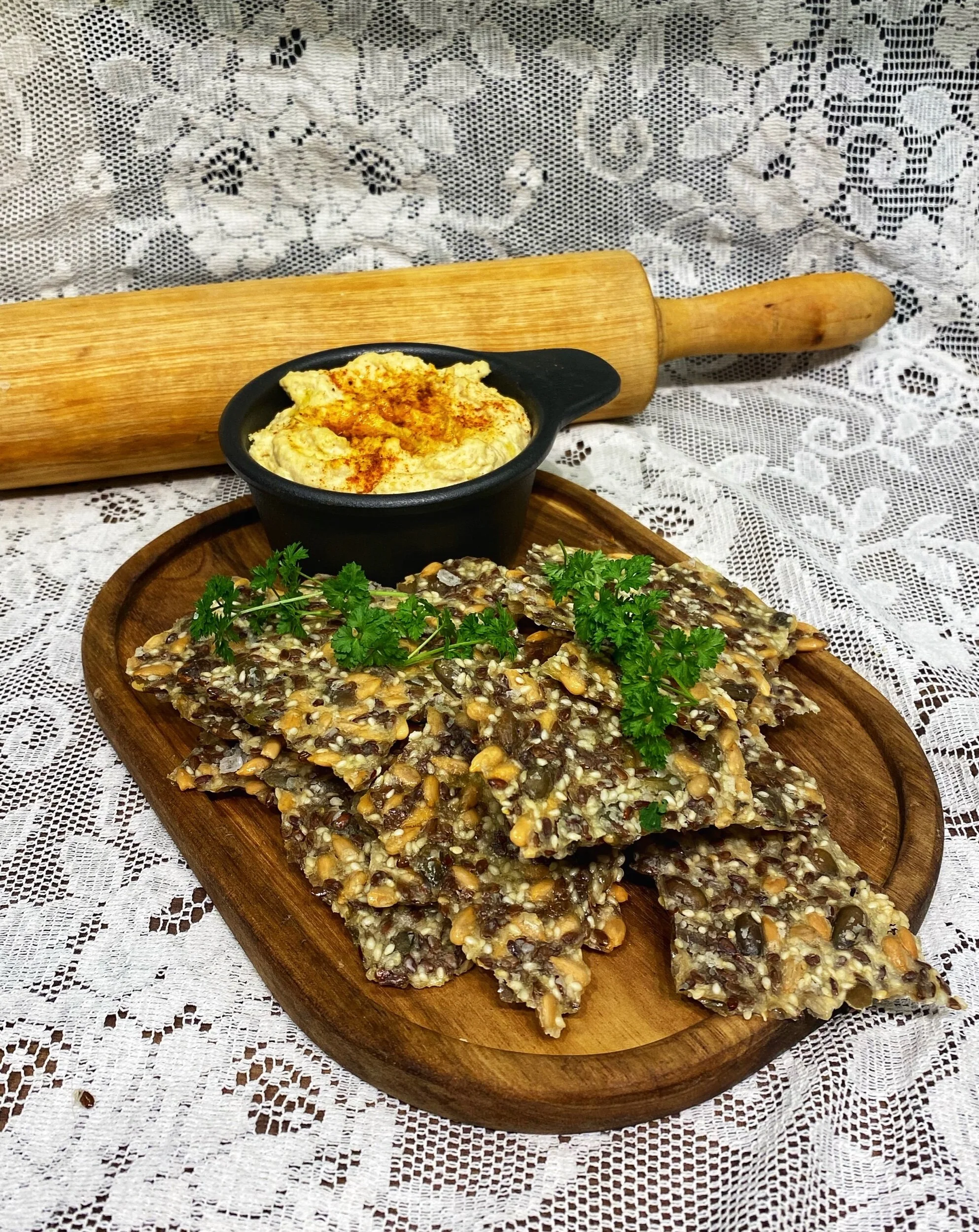 Goda och nyttiga fröknäcke med havssalt 