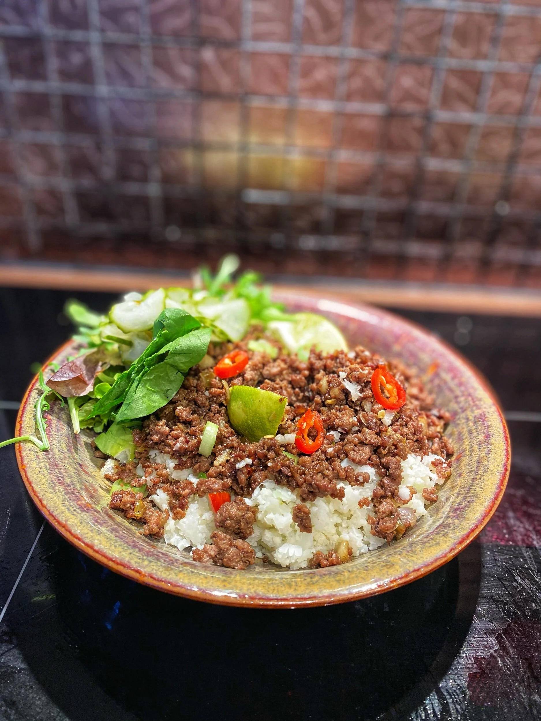 Vietnamesisk färsbowl 