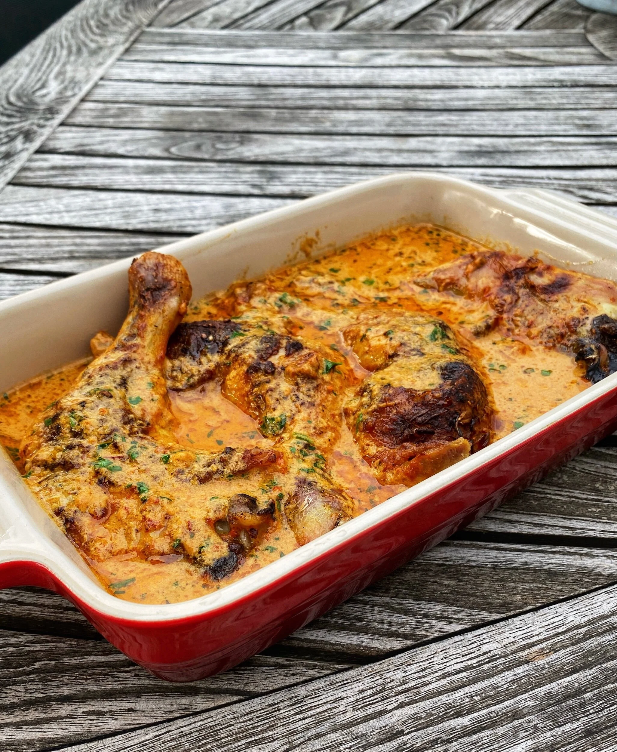 Kycklingklubbor i tomat &amp; currysås 