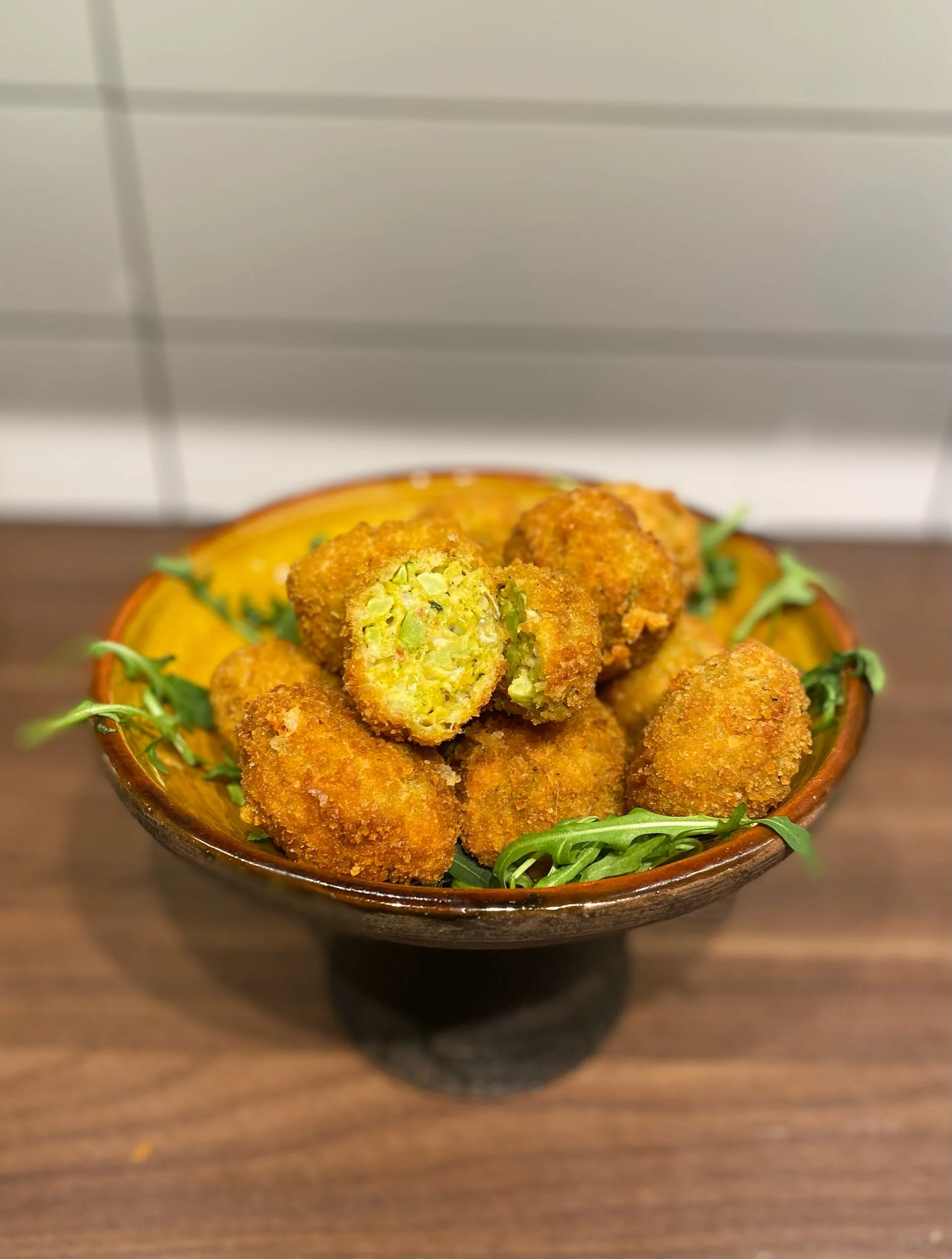 Broccoli cheese balls