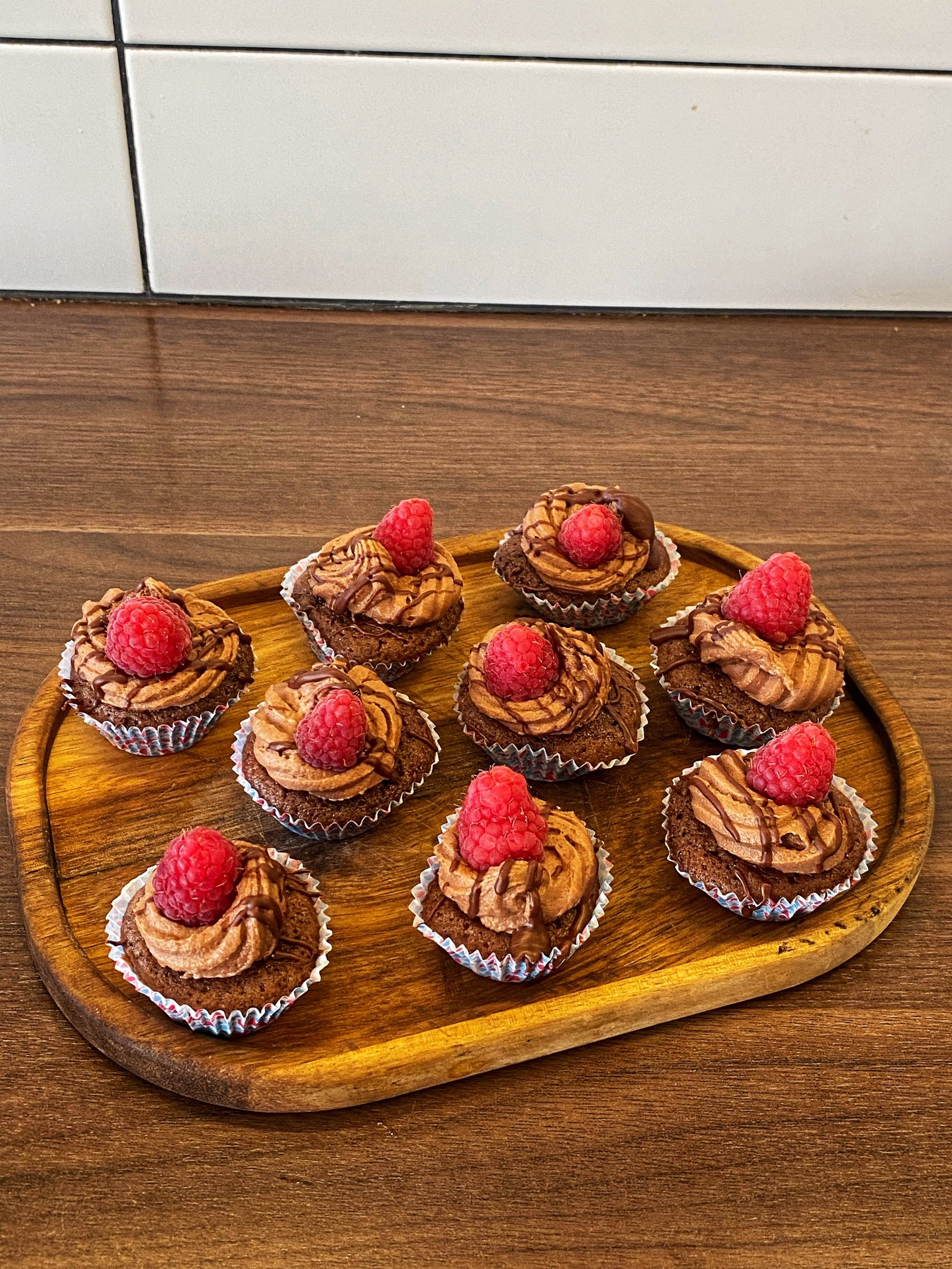 Nutella mini cupcakes