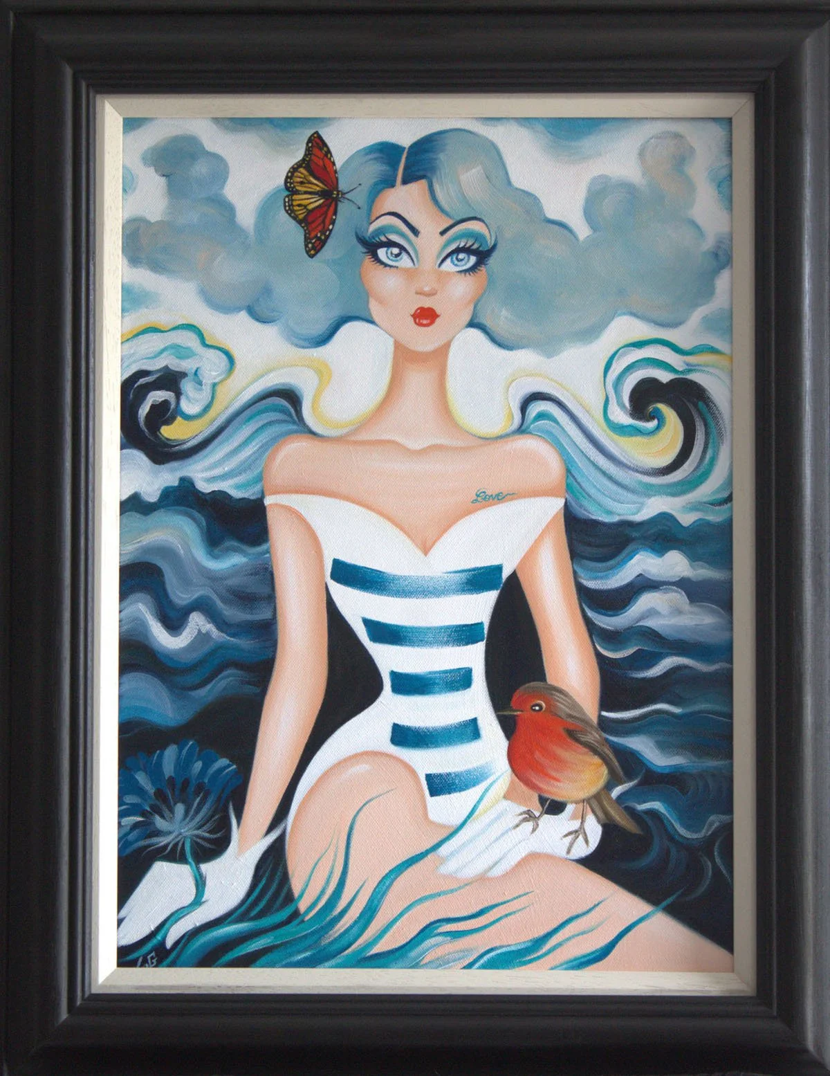 "L'envol" 41x56cm/55x70cm