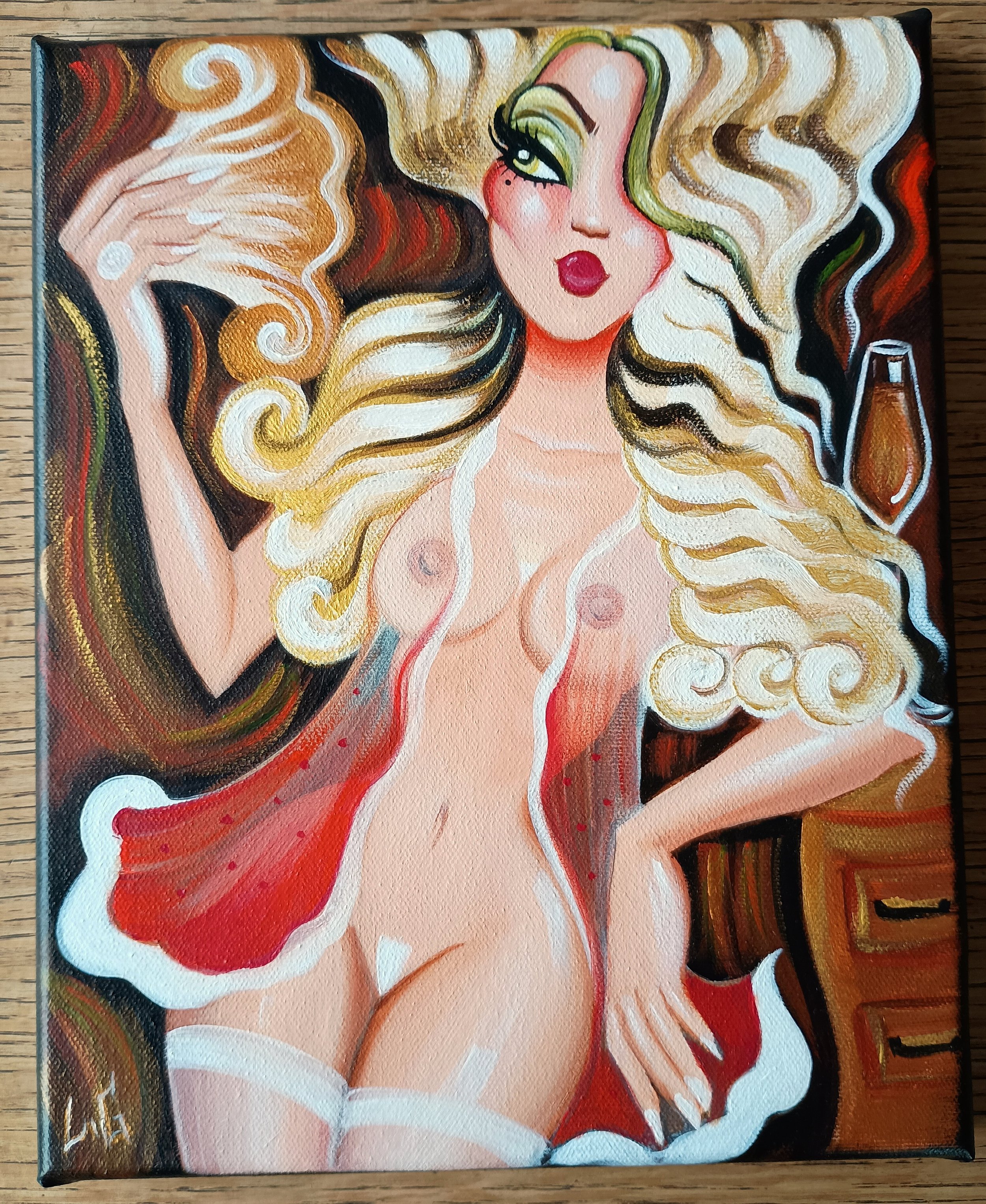 Sassy Lily 24x30cm