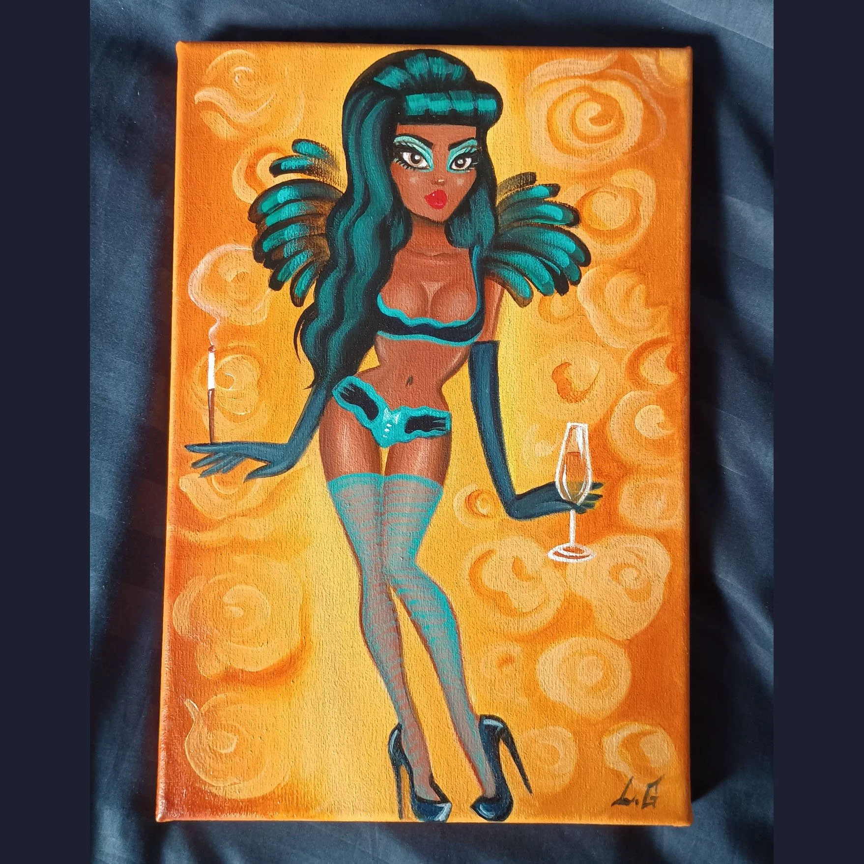 "Wee doll" 20x30cm