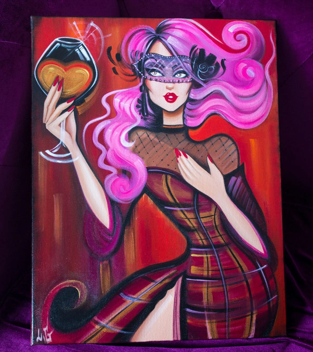 Love at first sight 35x45cm