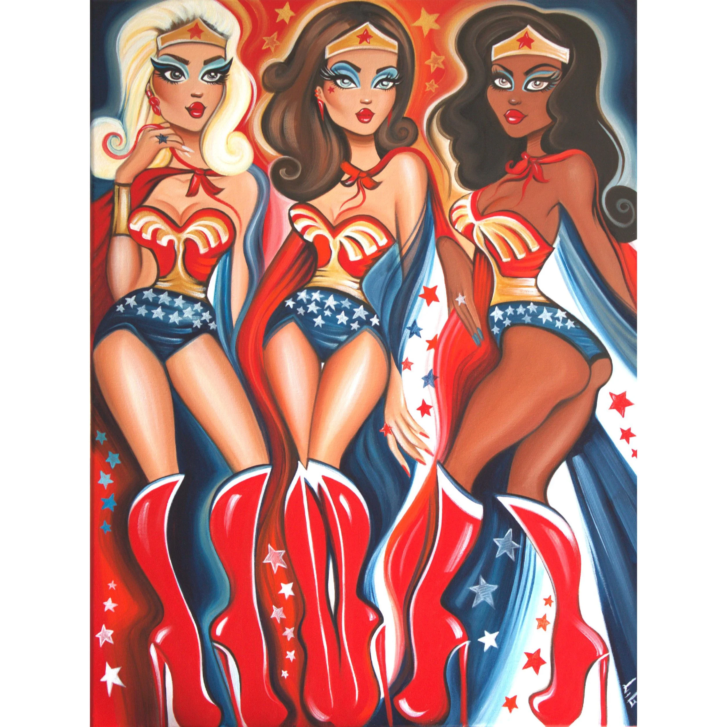 Wonder girls 60x80cm