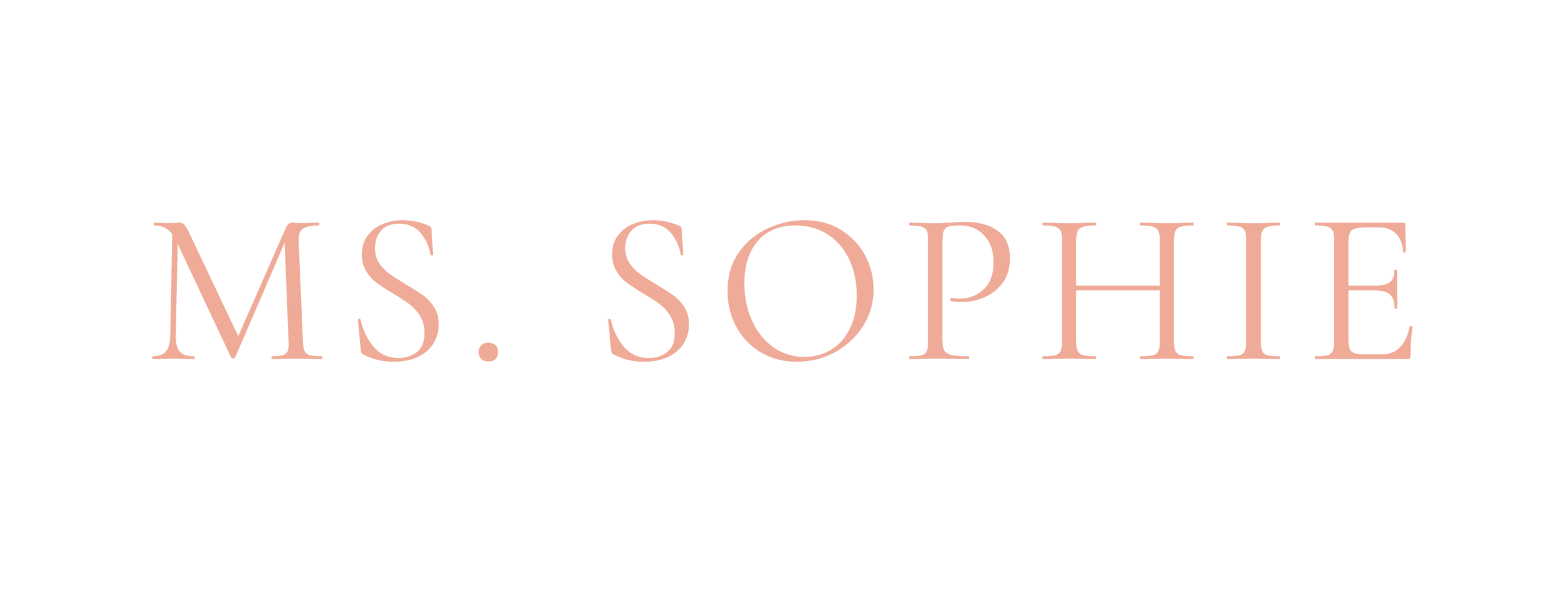 Ms. Sophie