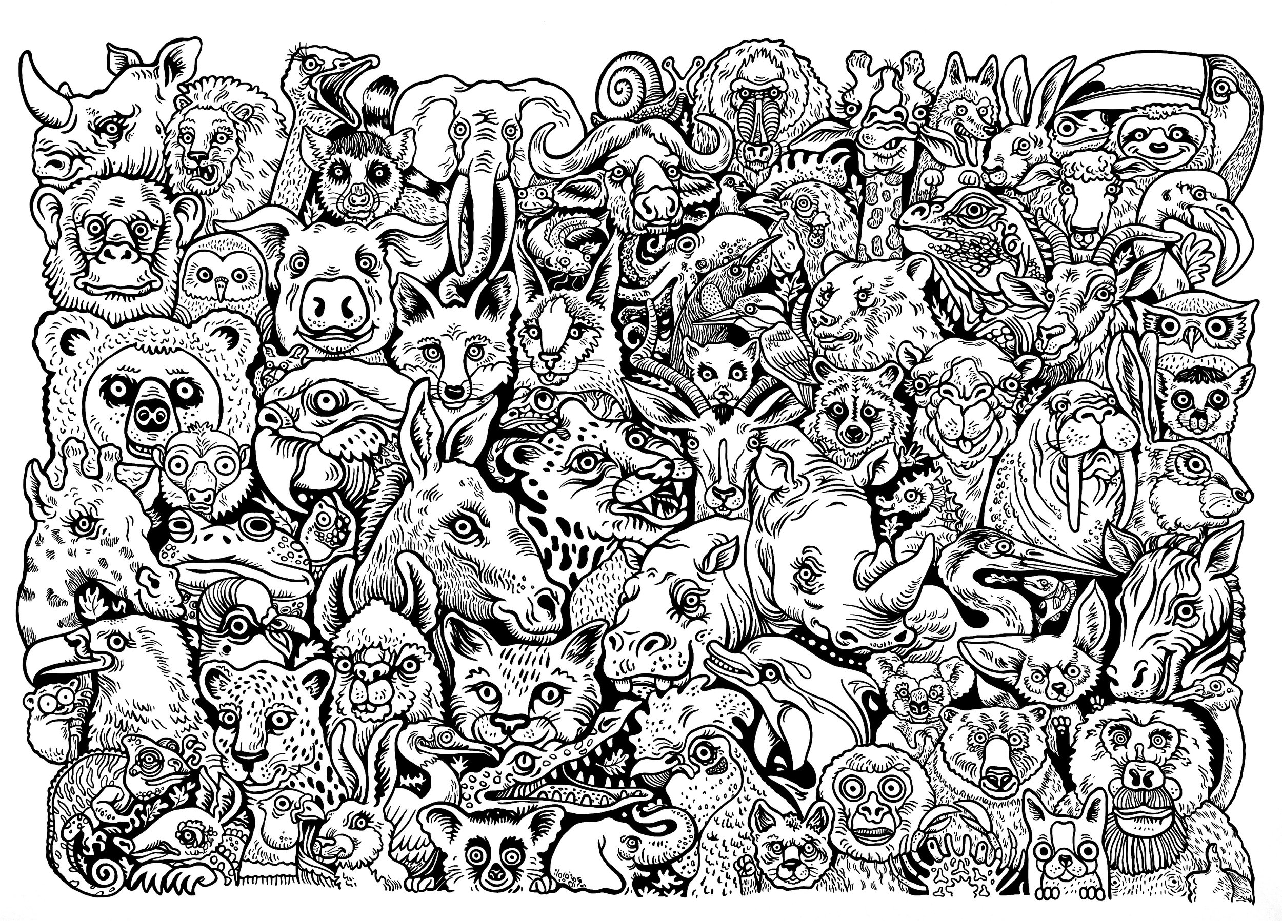 Wild wild life mural
