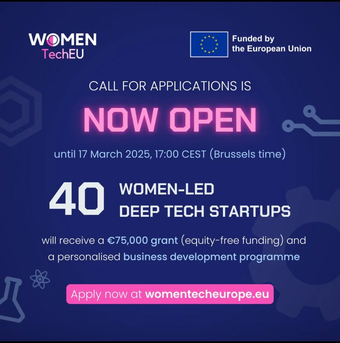 Women TechEU call for Startups