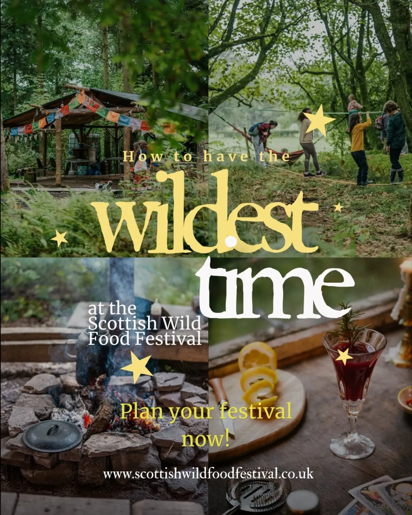 It's nearly time!
If you don't have tickets yet, or wanted to book any of the add-on sessions, now is the moment before things fill up/sell out.
Our lovely crew, volunteers and traders are arriving, we're pitching tents and making signs and trying to