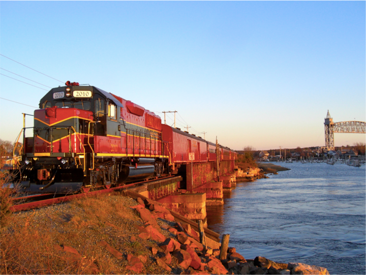 Cape Cod Railroad Excursion Train 