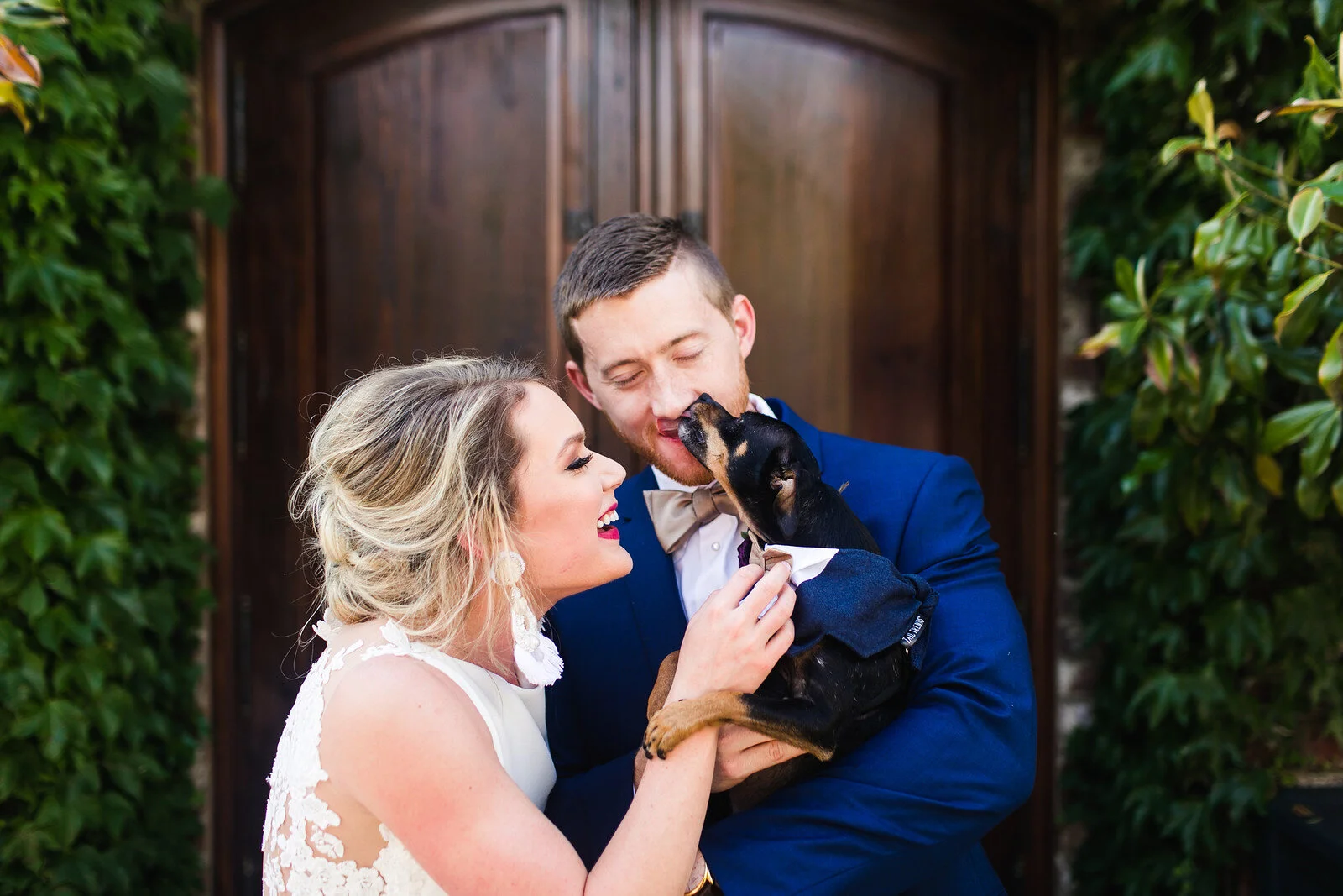 Bride and Groom at the Apiary