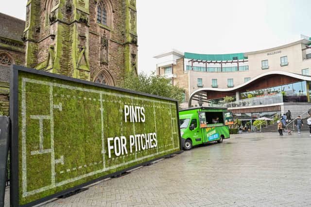 Looking to celebrate and elevate your brand with show stopping and memorable moments that can be captured and remembered by your target audience. 

We were tasked by an award winning Manchester based agency to create a 9m x 3m living Billboard to sit