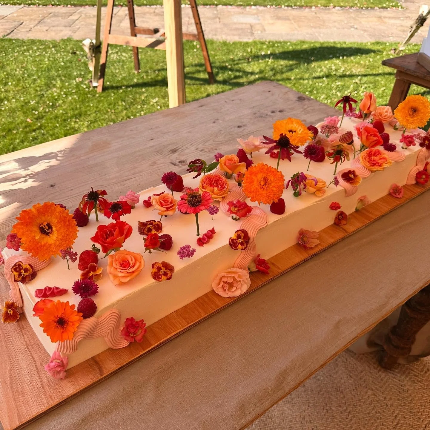 Completely in love with every detail of Ella &amp; Jamie&rsquo;s wedding day, congratulations and thank you for the trust bringing this beauty to life 🧡

Incredible team behind the magic
Venue @dartingtonhallweddings 
Coordinator @evermoreeventstudi