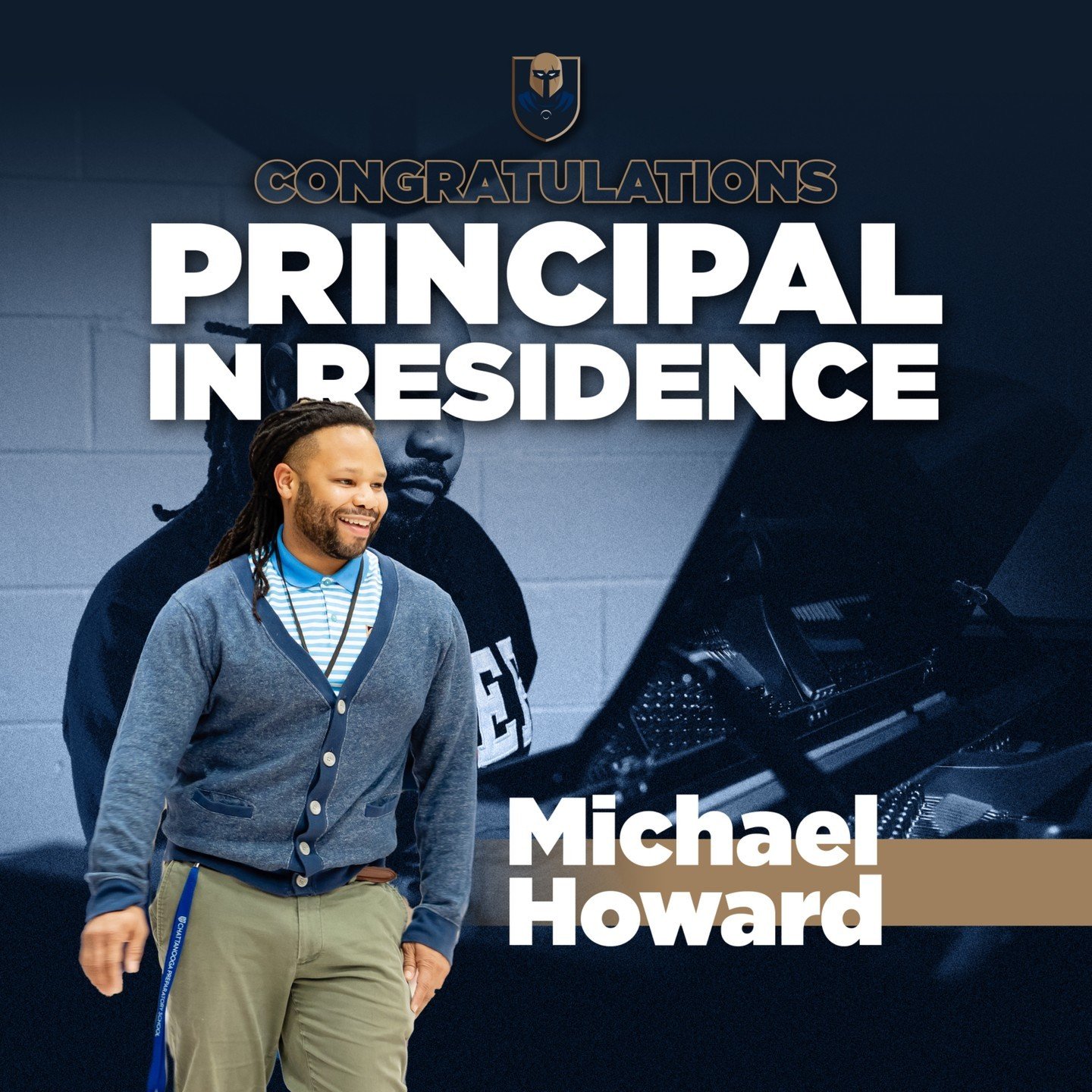 We'd like to officially announce Mr. Michael Howard as our Principal in Residence for the 2024-2025 school year!⠀
&bull;&bull;&bull;&bull;&bull;⠀
#chattprep #preppublicschools #administrator