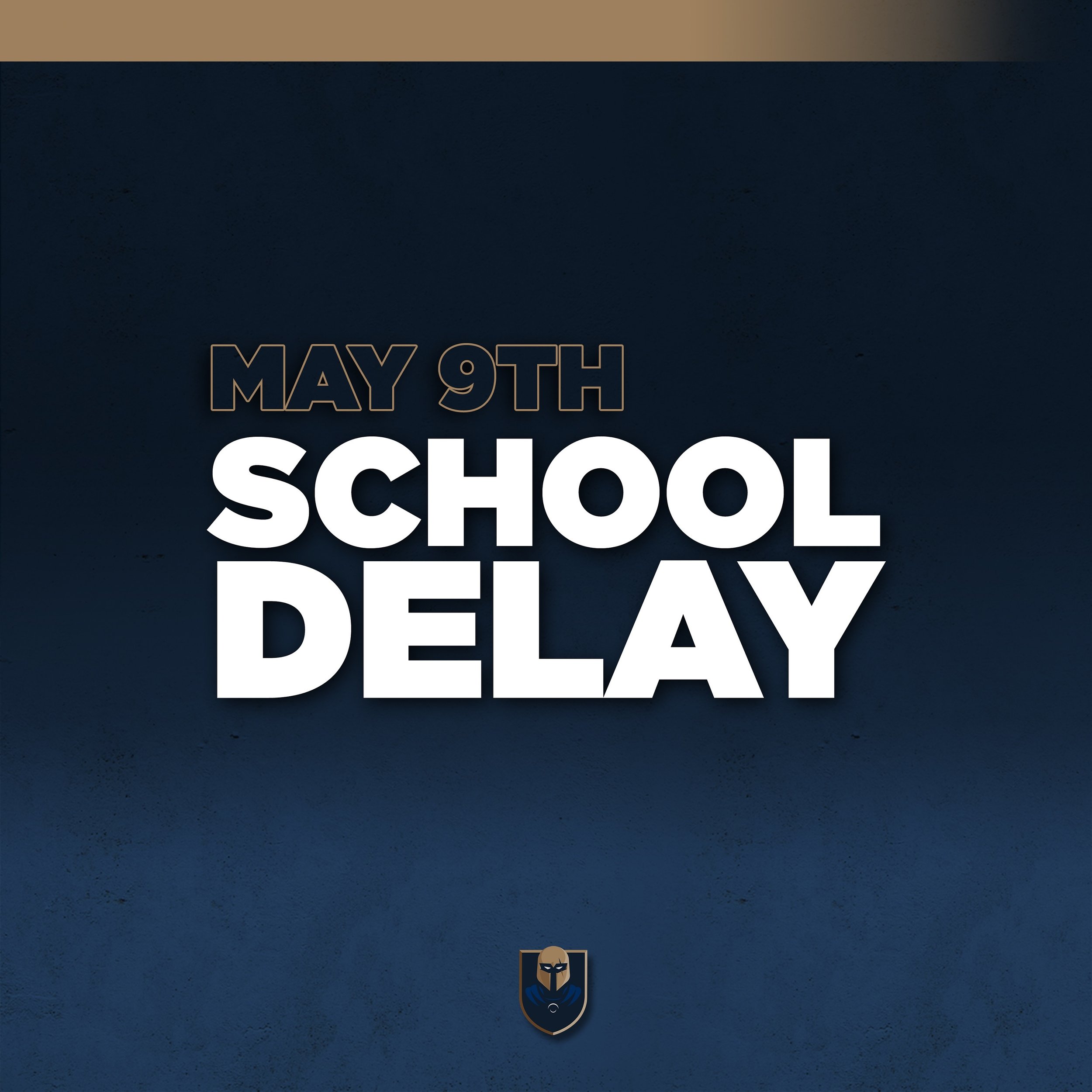 We will operate on a 2-hour delay with staff reporting at 9:30 am and scholars reporting by 10 am.
