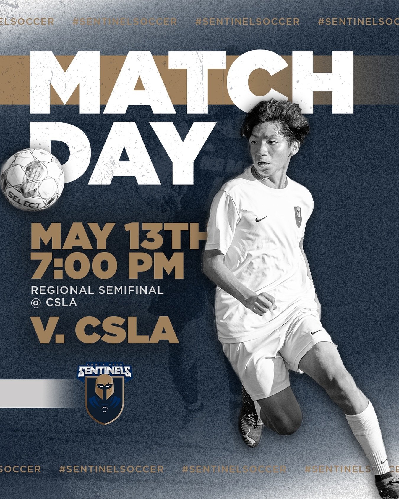 Come out this evening to support our high school soccer program as they match up against CSLA in their regional semifinal game!

Location: CSLA
Date: Monday, May 13th
Time: 7pm