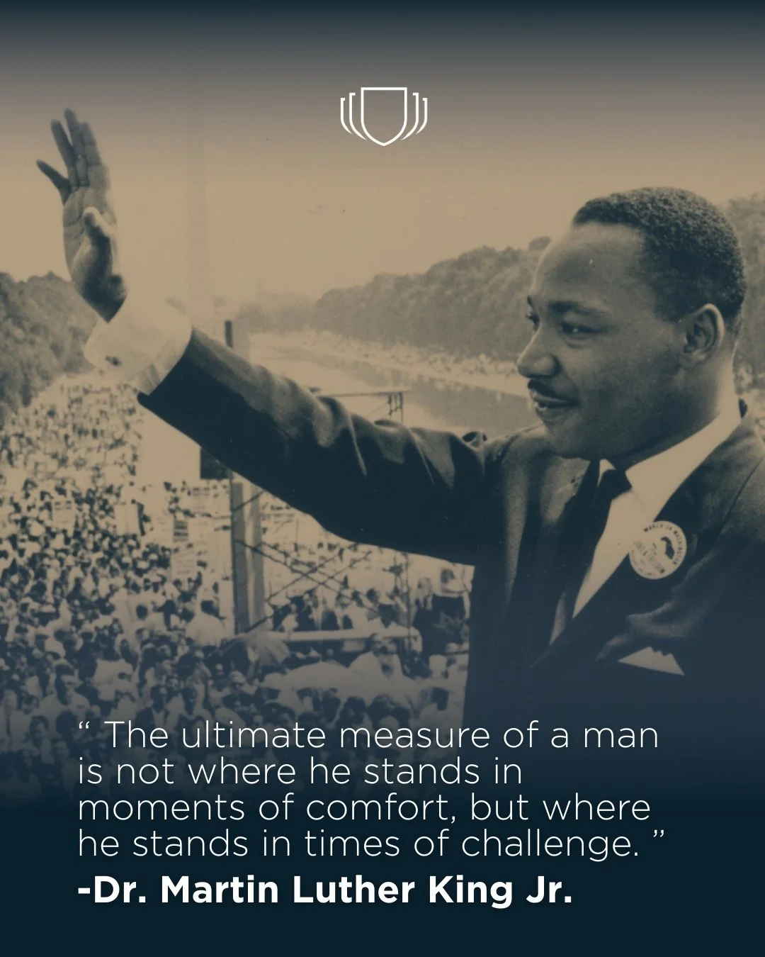 A day to honor Dr. King&rsquo;s legacy and continue the work! At Chattanooga Prep, we continue to stand together through challenge, growth, and purpose building young men of character, courage, and conviction.