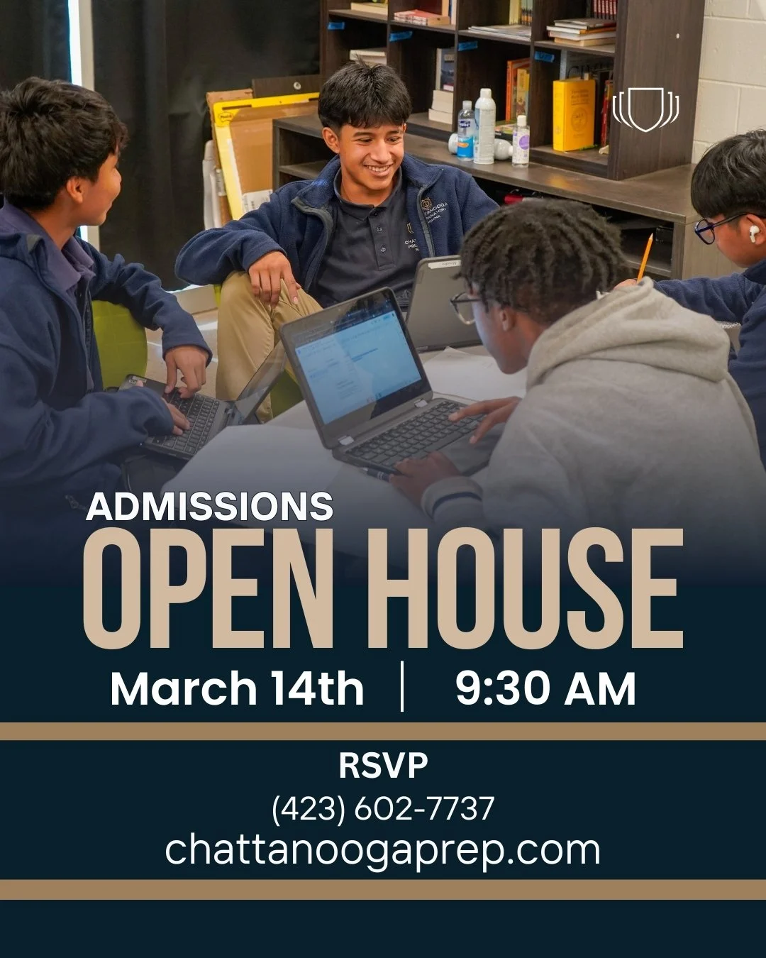 Join us for our Admissions Open House on March 14 at 9:30 AM. Meet our team, tour the campus, and learn what it means to be Bound by Brotherhood, Building Our Legacy. RSVP at the link in our bio!