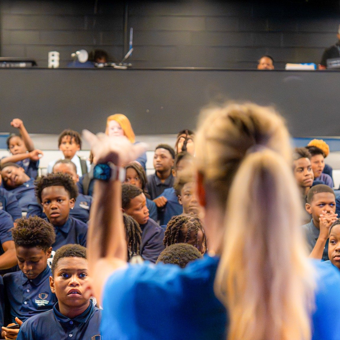 Through our House System, scholars build connections across grade levels while growing in leadership, character, teamwork, and school pride.