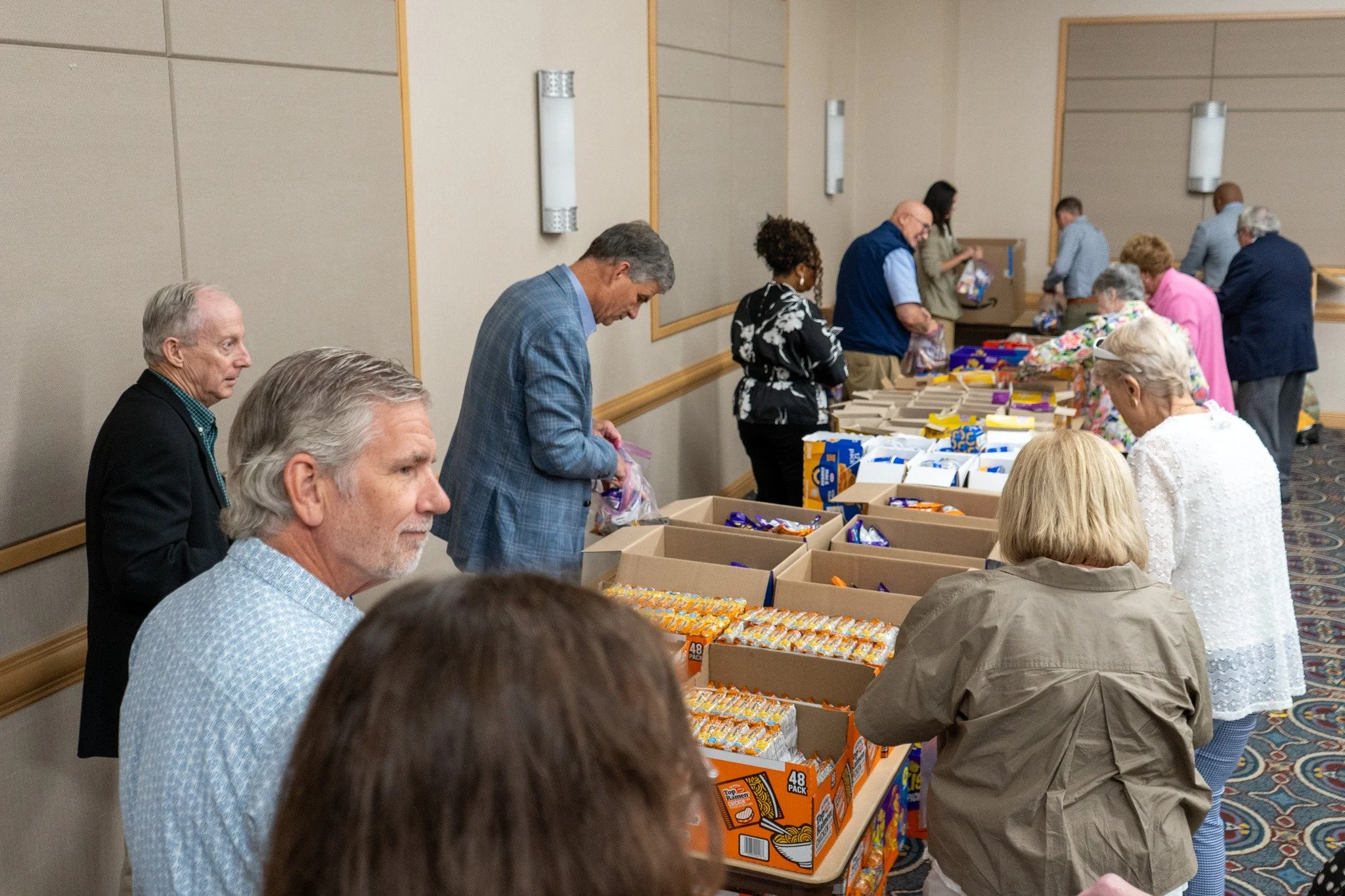 A special thank you to the @chattrotary  for supporting our scholars! Before their meeting, members took time to prepare bags filled with snacks for our young men. These bags will be delivered to our scholars on Tuesday, and we&rsquo;re grateful for 