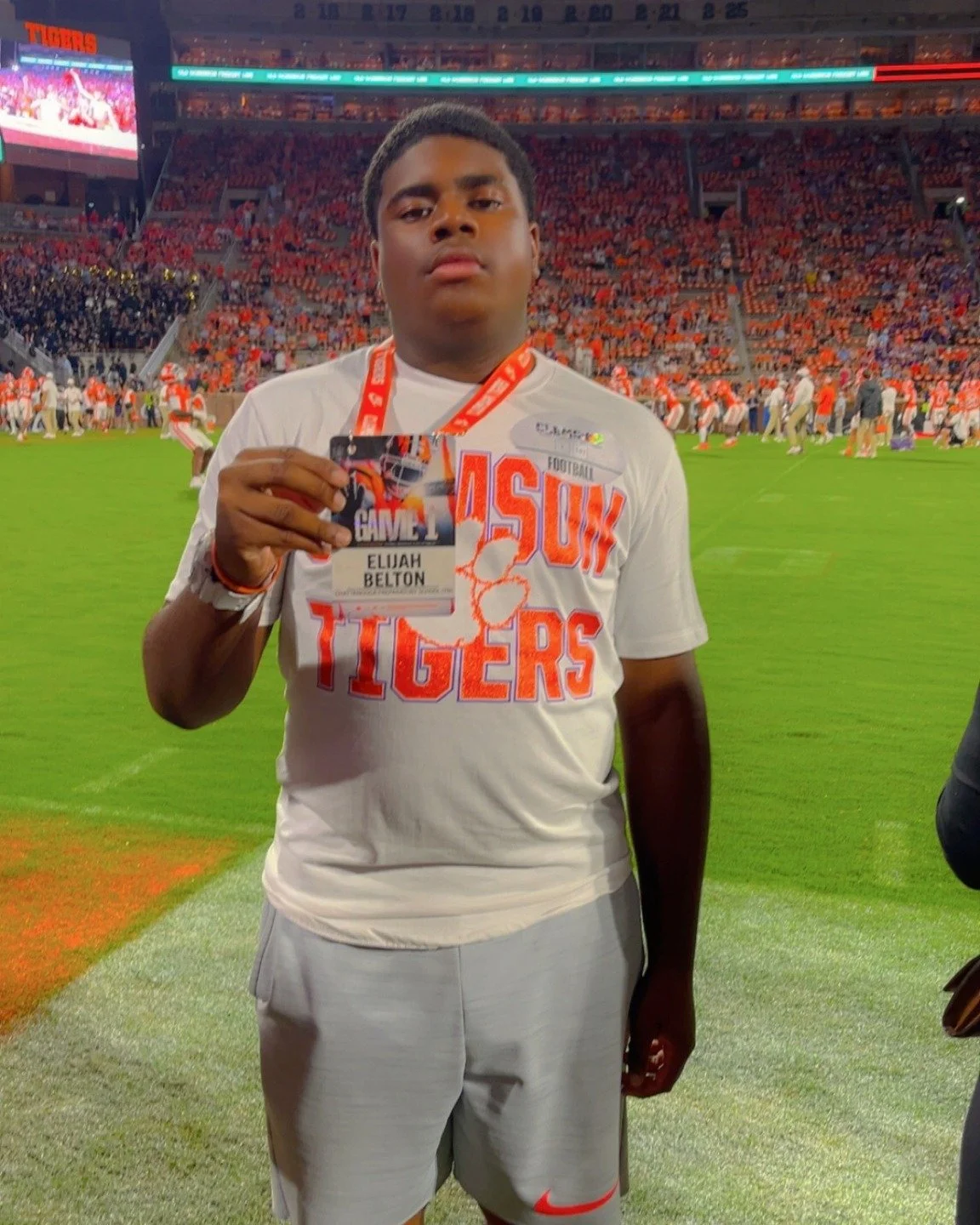 Chatt Prep scholar Elijah became the first Middle School scholar in school history to visit an FBS Division I football program with a visit to Clemson University. This is what exposure looks like giving our young men an opportunity to see what&rsquo;