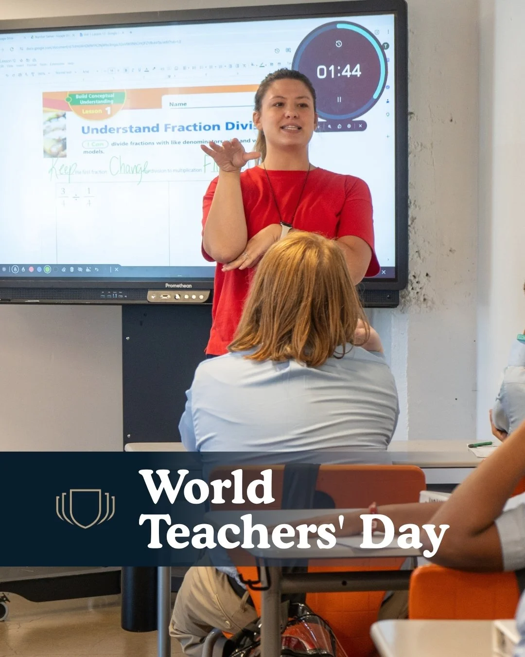 Happy World Teachers&rsquo; Day to the dedicated teachers of Chattanooga Prep. Thank you for pouring into the next generation and helping our young men Do More and Achieve More.