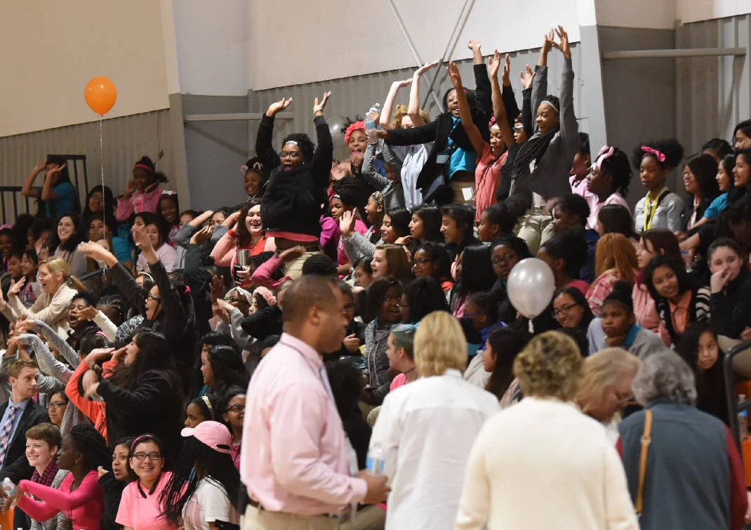Wiedmer: Girls Leadership Academy gym now sparkles as much as its students