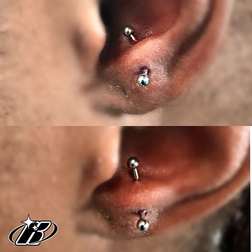 #Anti-Tragus done with 1/2&rdquo; curved barbell

#piercings#piercing#pierced#bodypiercings#jewlery#piercedgirls#piercer#bodymods#bodymodification#bodypiercing#bodymods#bodyjewelry#dallaspiercer#dfwpiercing#texaspiercer#dfwpiercer 
#bodypiercer#dalla