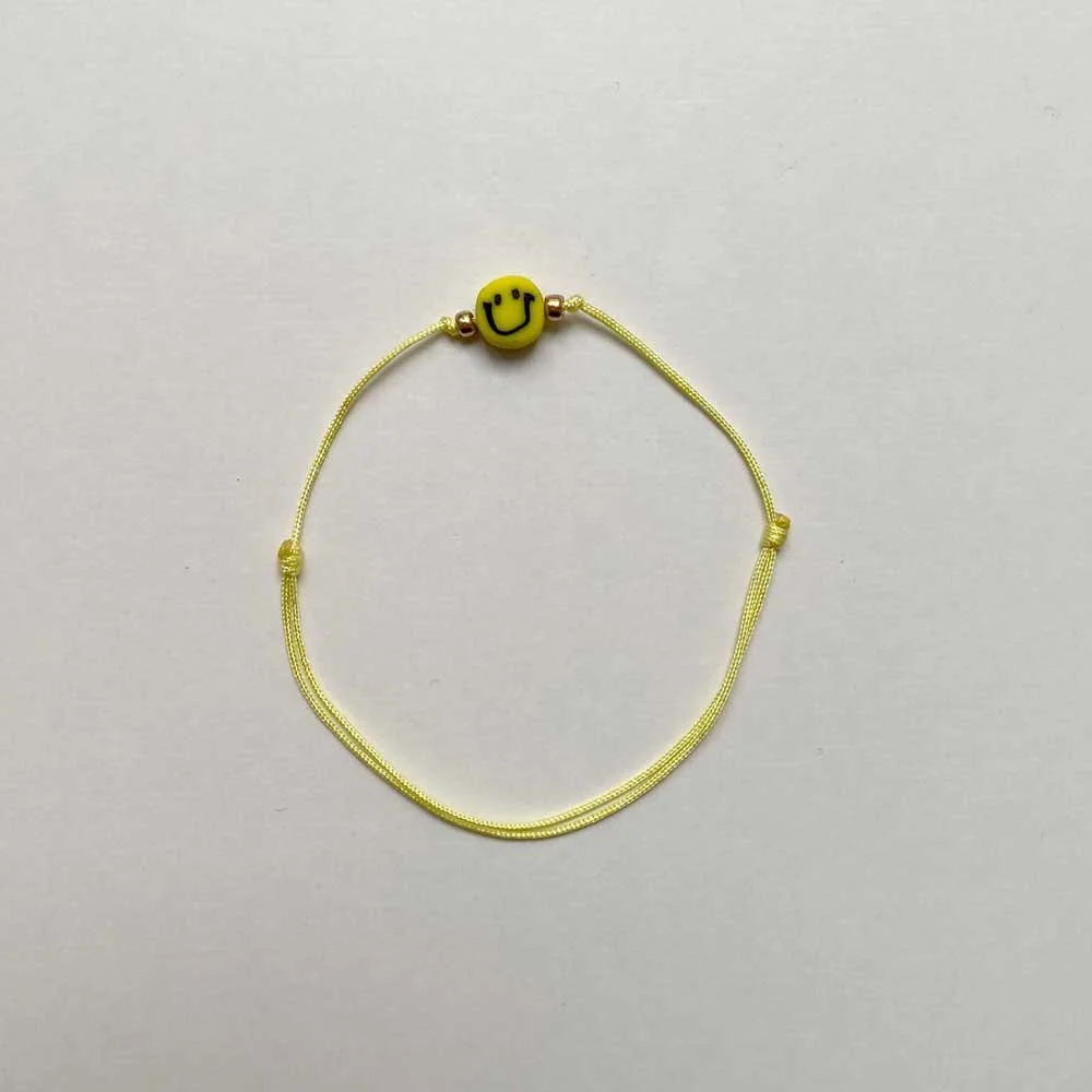 HAPPY SMILEY BRACELET — goesslie