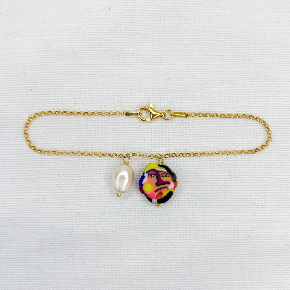 MINI CHARM BRACELET (FACE No.3)