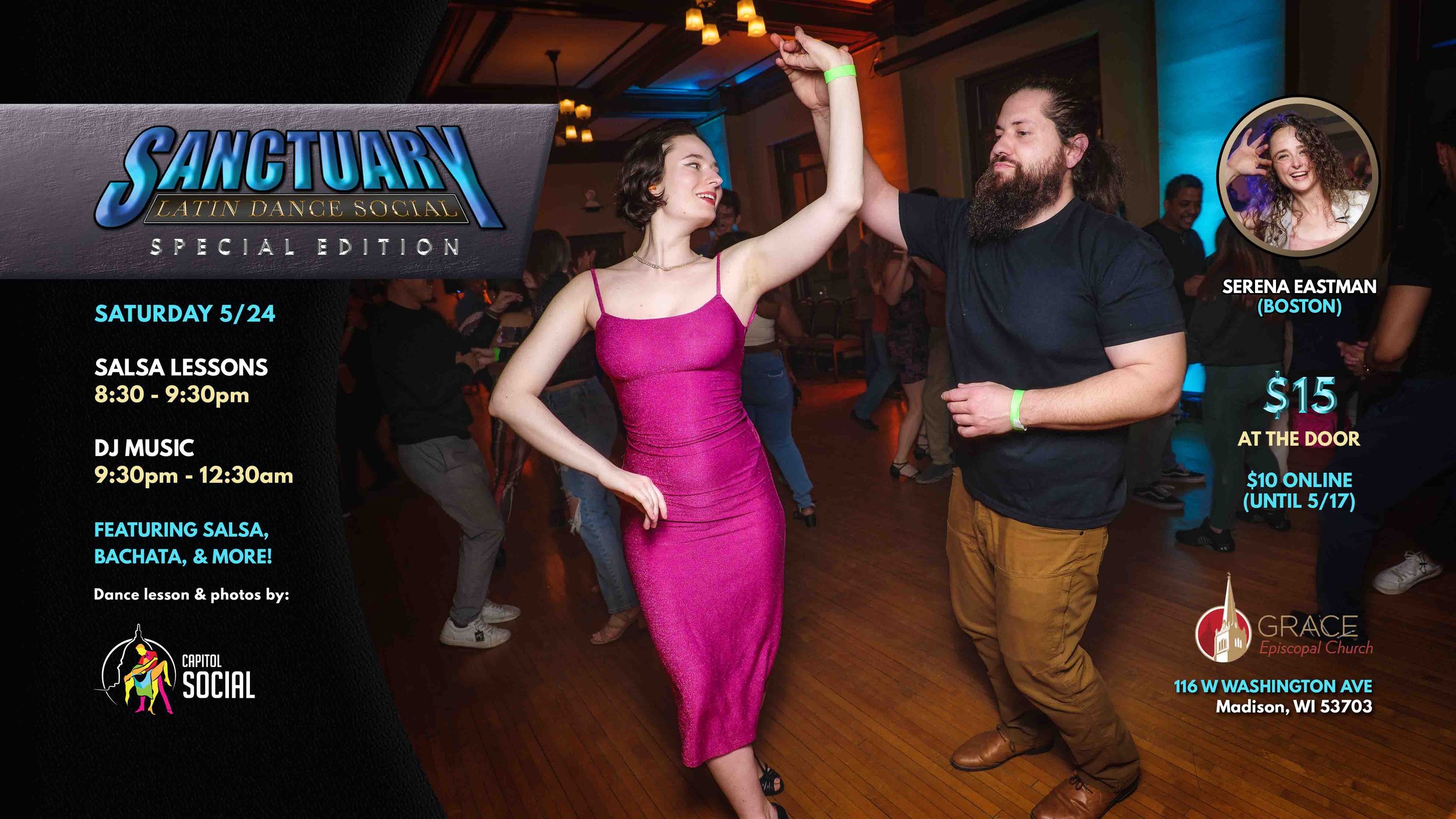 SANCTUARY Latin Social (MAY)