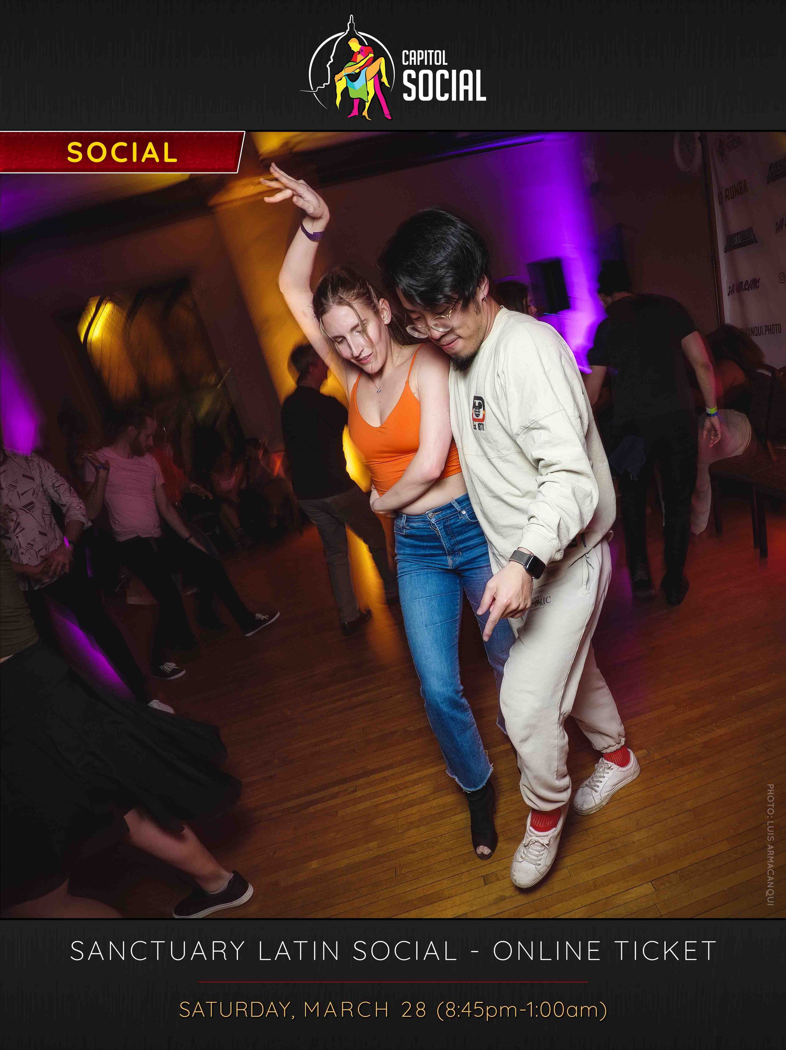 SANCTUARY Social (SATURDAY 3/28/26)