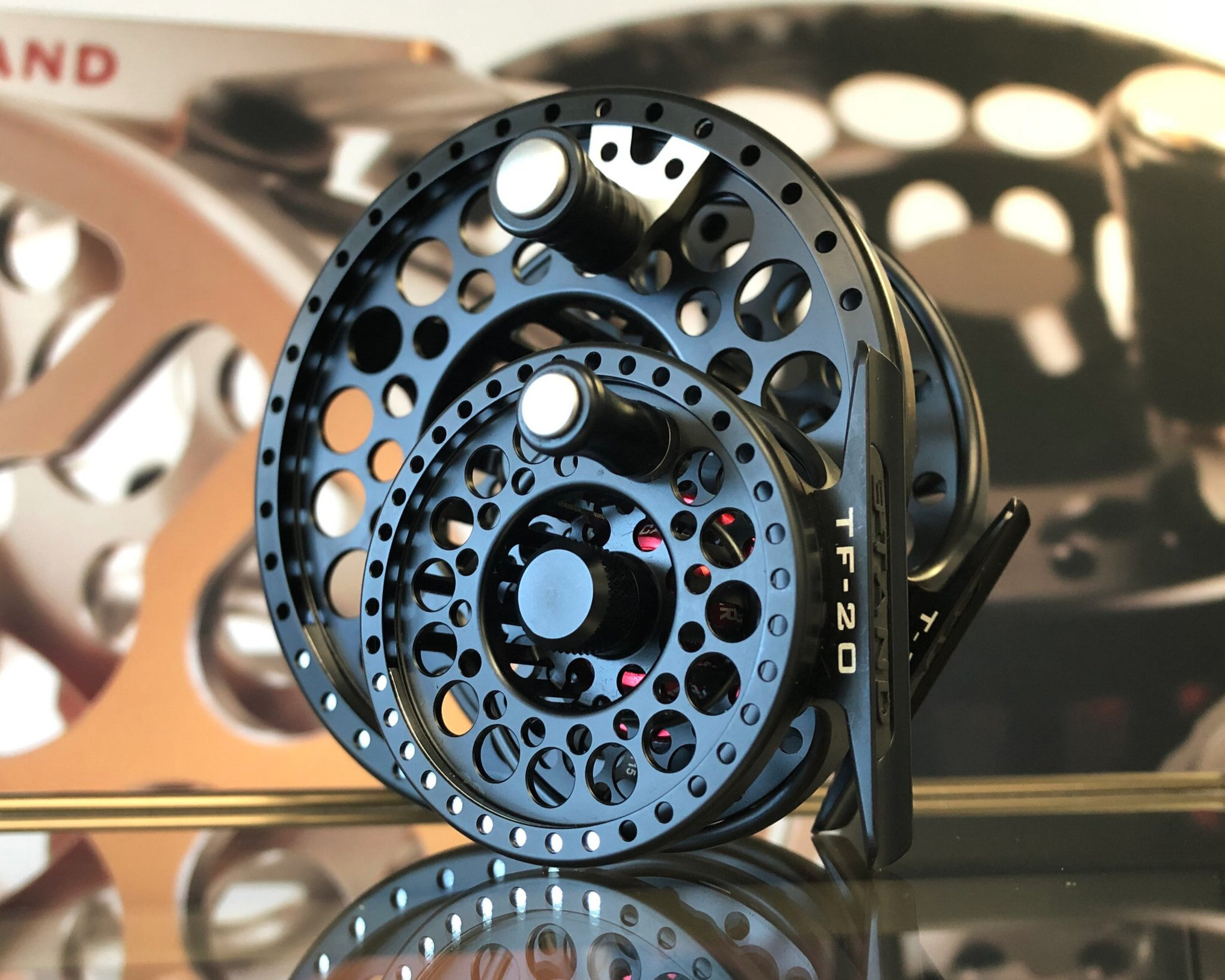 3-TAND Fly Reels are sealed fishing reels for freshwater or saltwater  anglers.