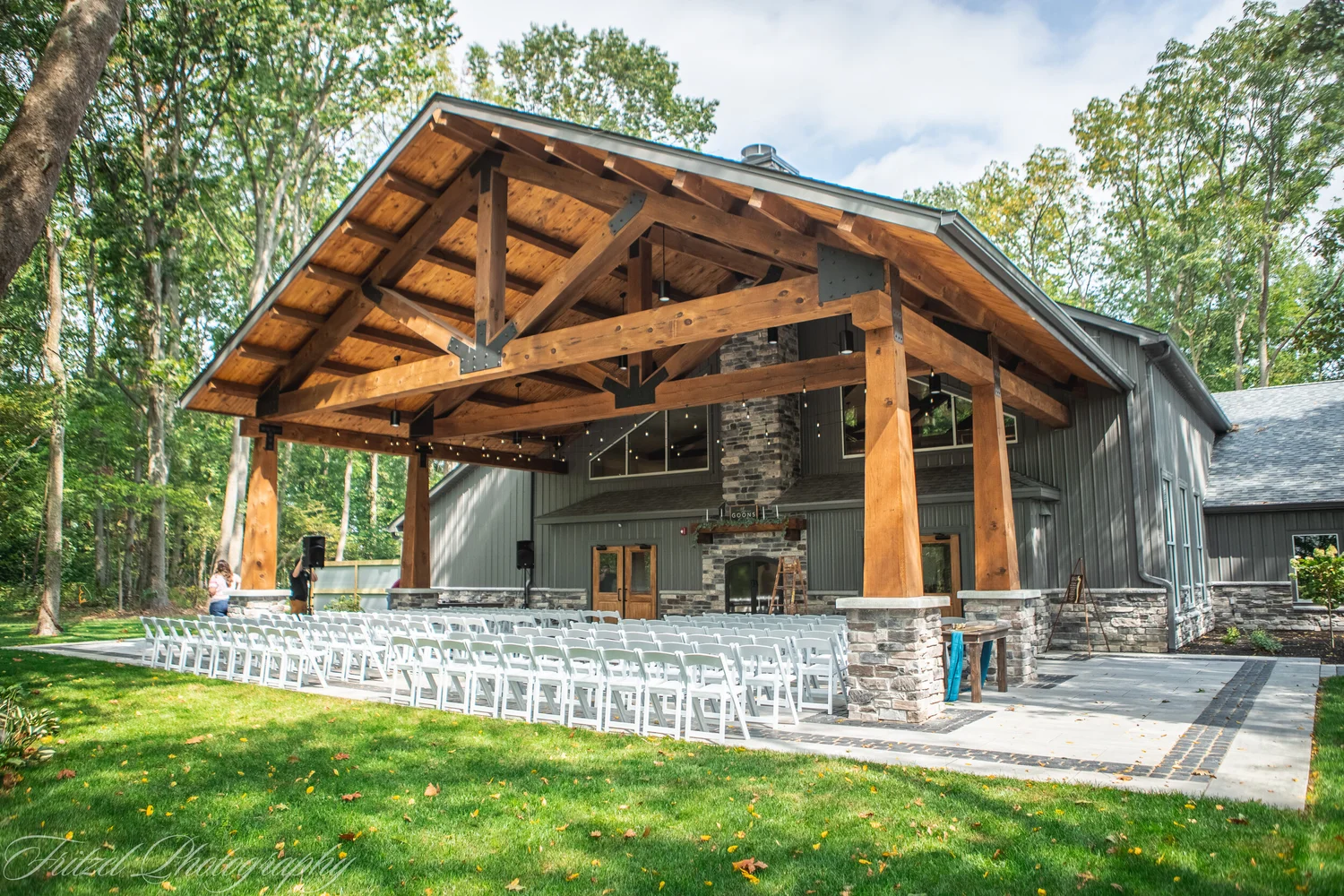 Covered Patio — The Wooded Knot