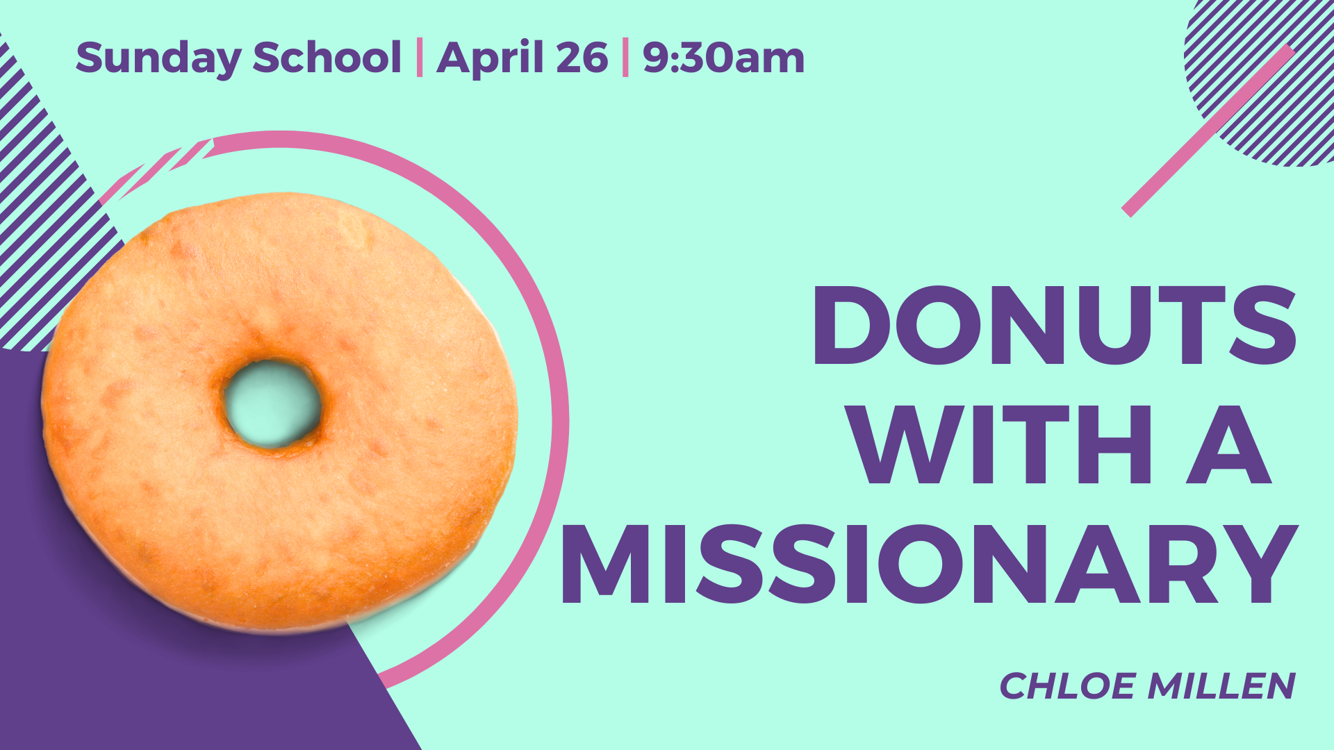 Donuts with a Missionary