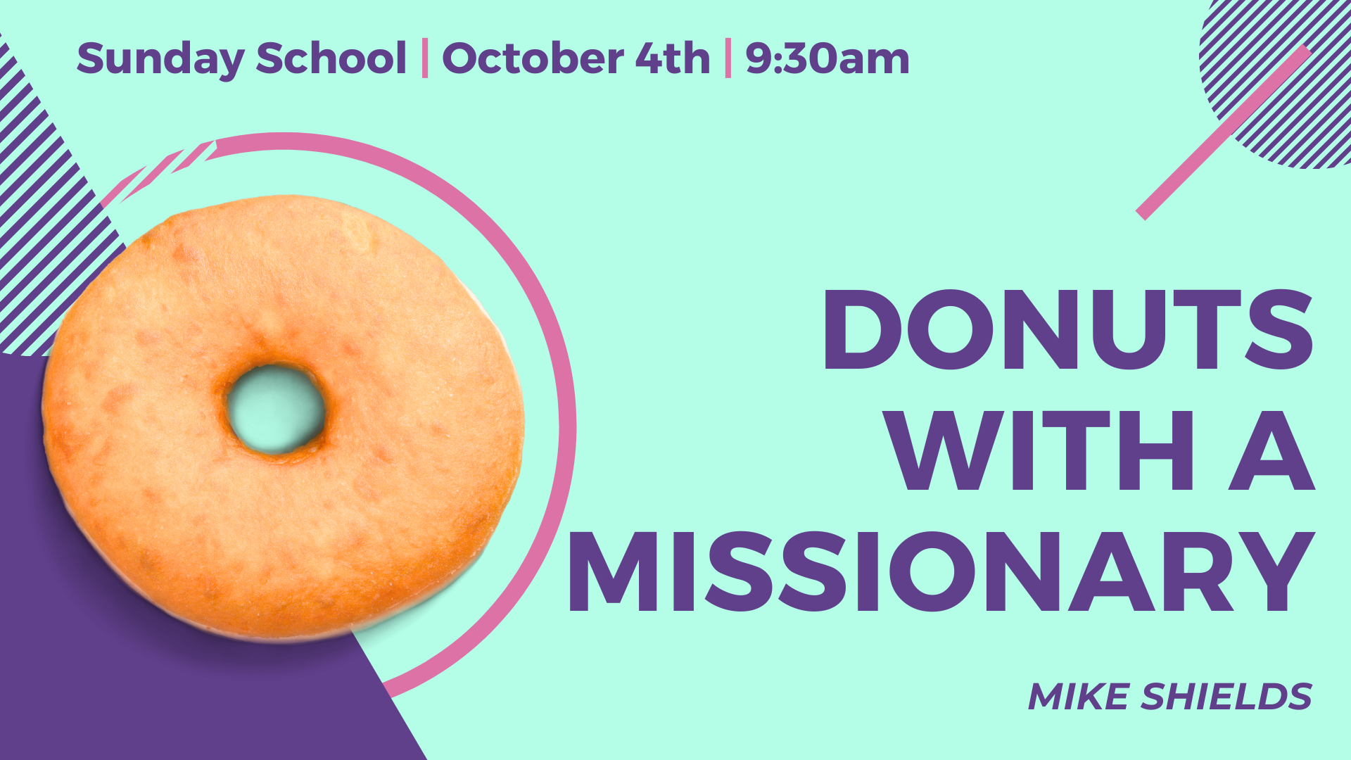Donuts with a Missionary