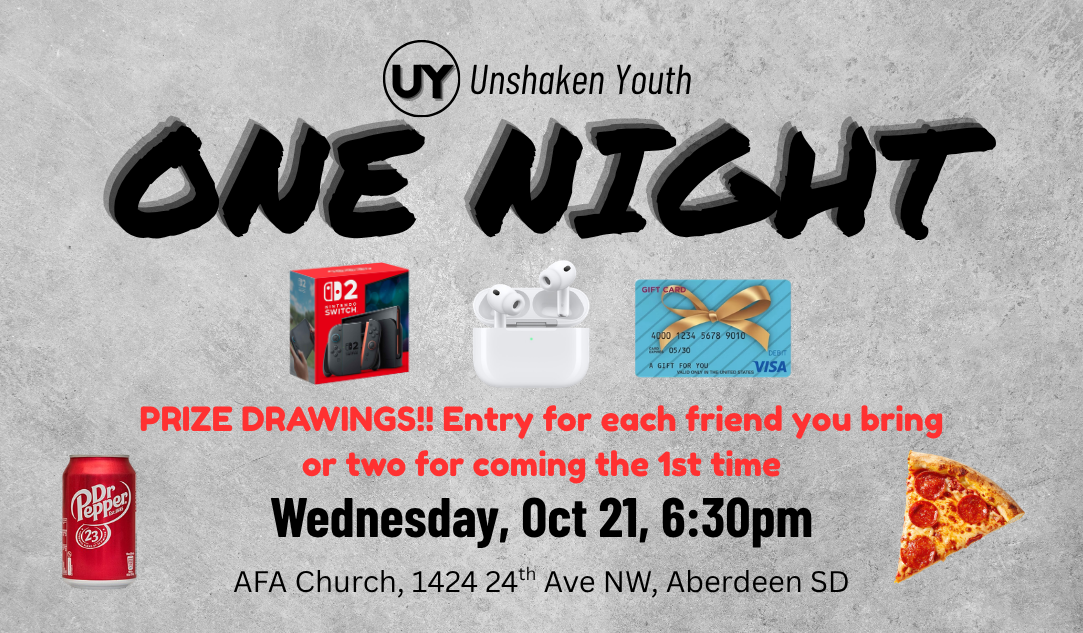 Unshaken Youth ONE NIGHT