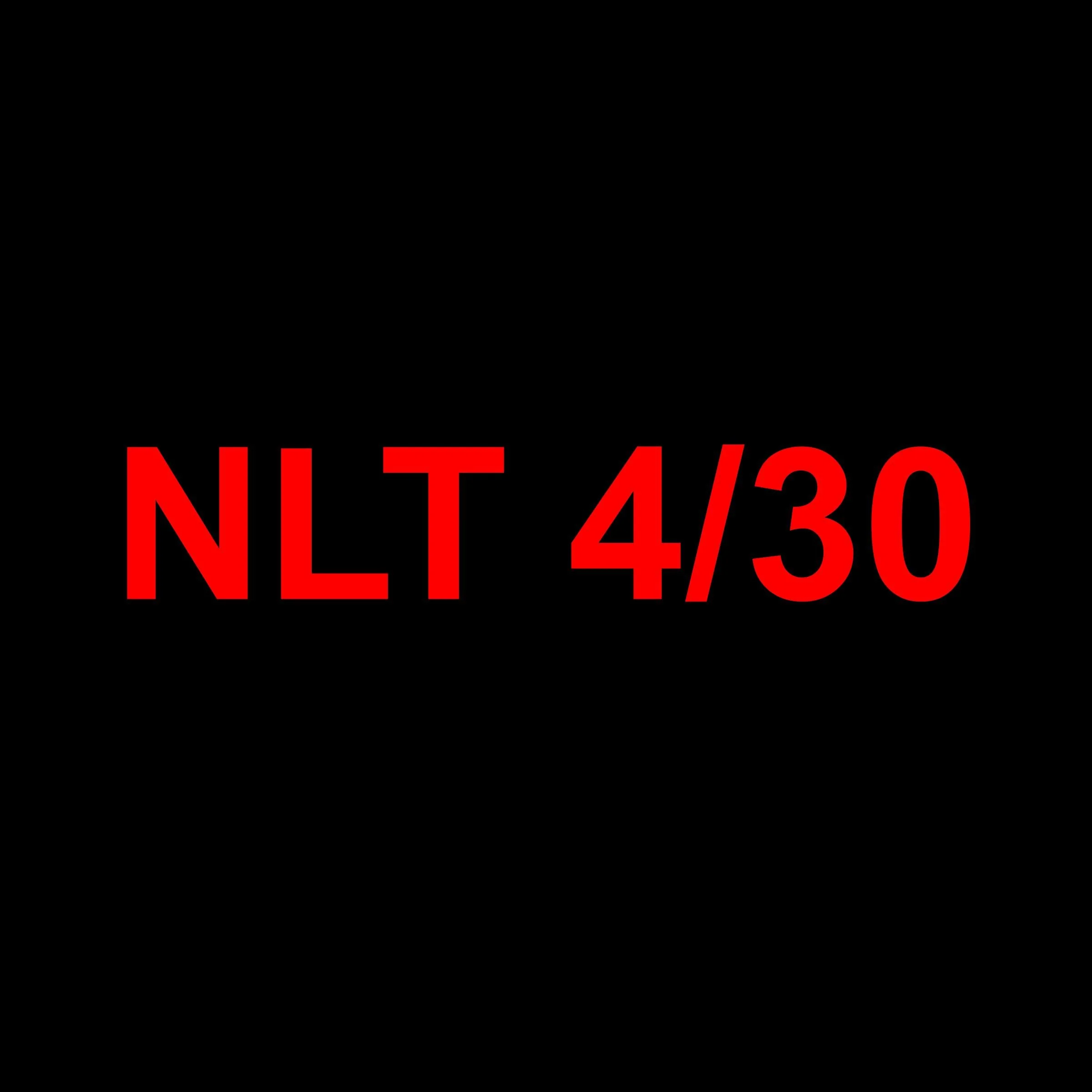 4/30 Youth NLT