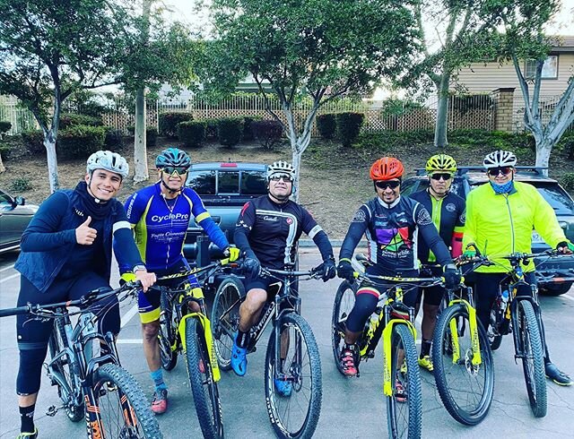 Early morning Friday MTB in Santiago Oaks with some old friends. 2020 MTB. #santiagooaksmtb #santiagooaks  #mtbsantiago #OrangeMTB #irvinemtb #offroadmtb @cycleproshop @carwraphics @pastaconnection