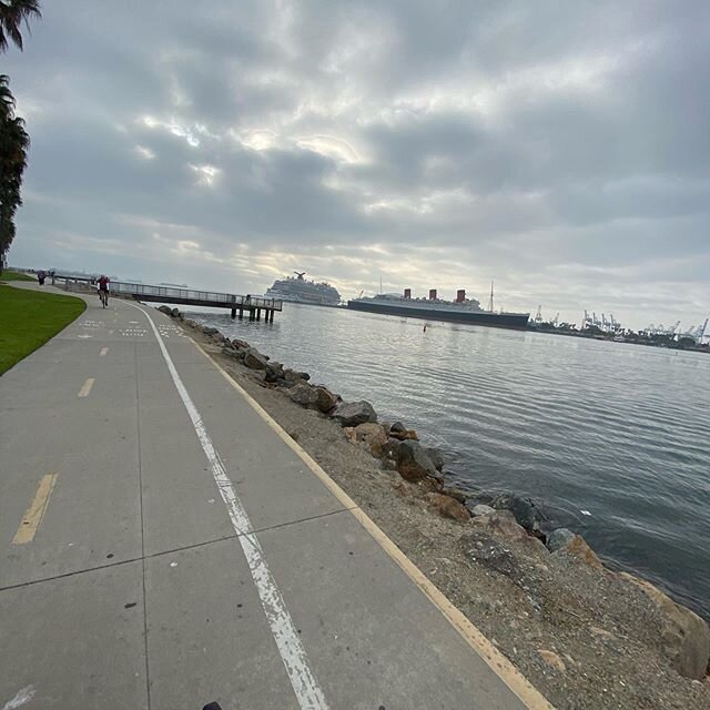 Nice morning ride to Queen Mary today.