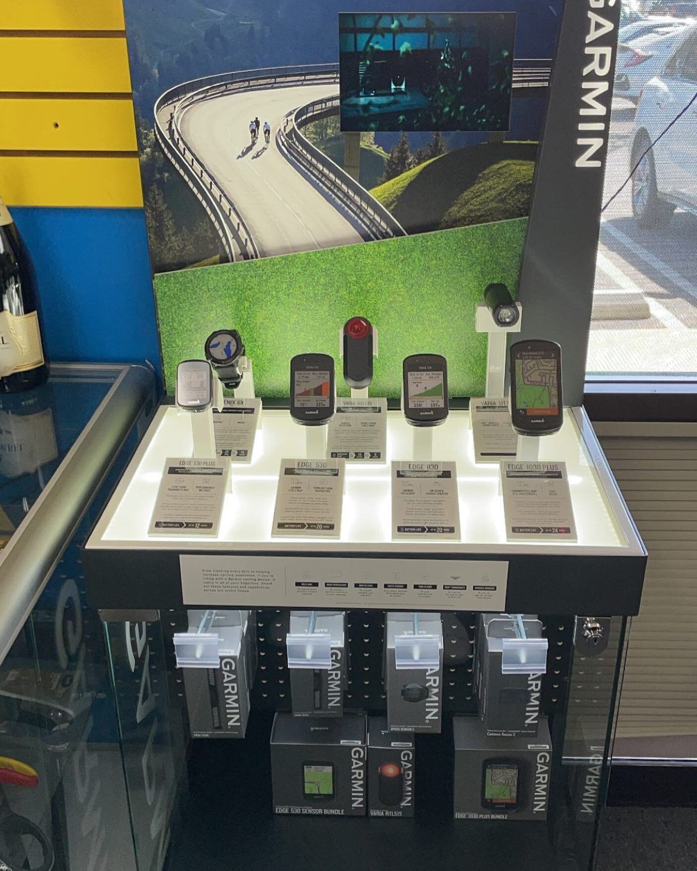 Garmin product in stock at the bike shop now! 

Get your garmin bike computer, garmin watch, or garmin lights now at Cyclepro! 

Can you even count a bike ride these days unless it&rsquo;s captured digitally and shared with people?

#garmin #garminru