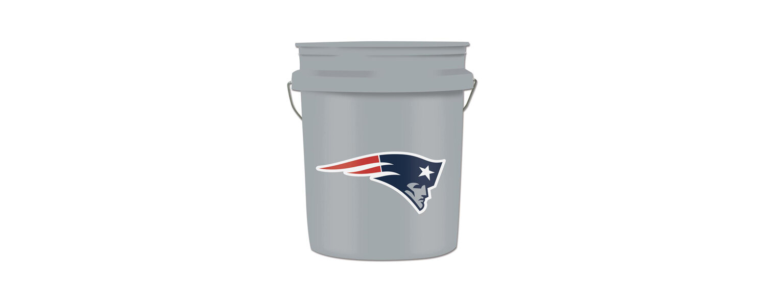 New England Patriots Custom Bucket
