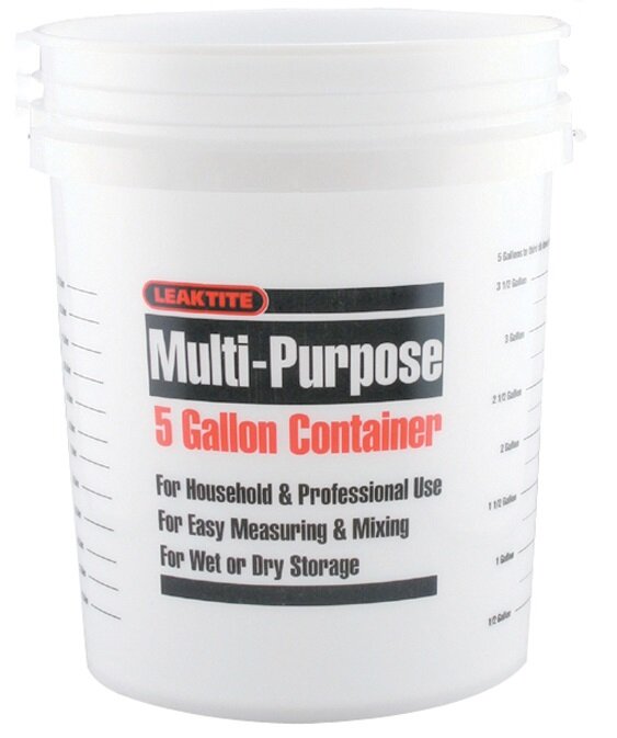 Leaktite Screw-Top Lid for 3.5- or 5-Gallon Bucket