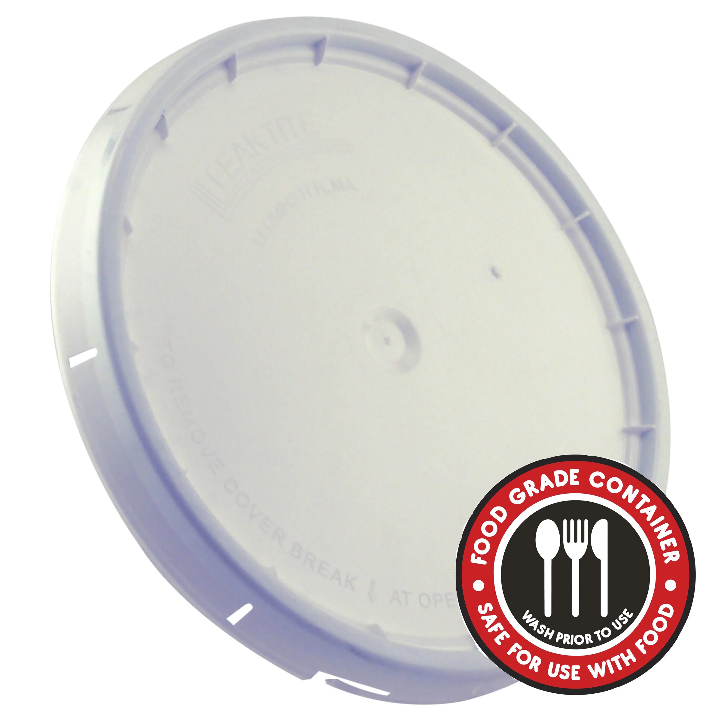 5GLD HDPE Foodsafe Lid W/ Gasket — Leaktite / IPL Global
