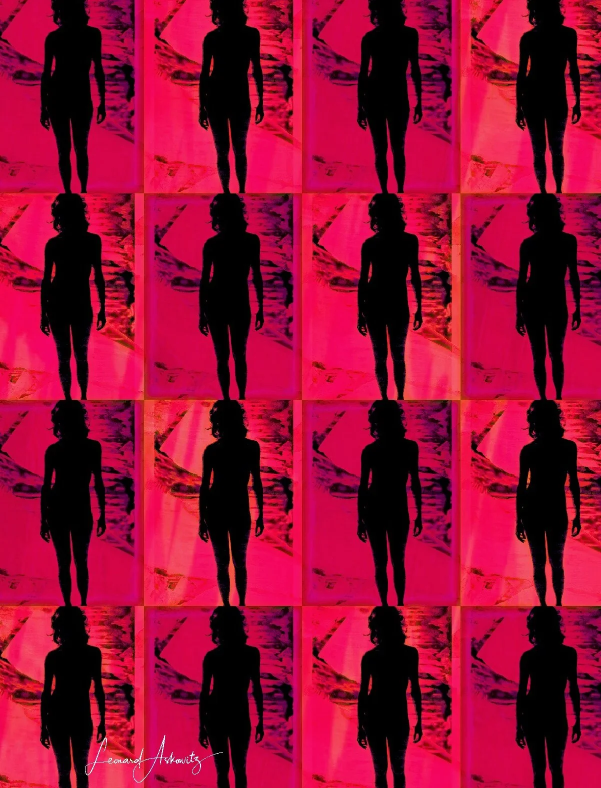 SILHOUETTE IN RED