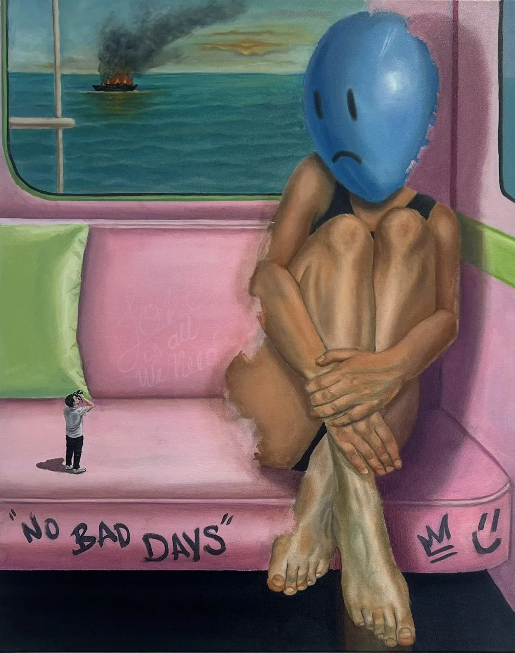 No bad days 24 x 30 pil on canvas.jpeg