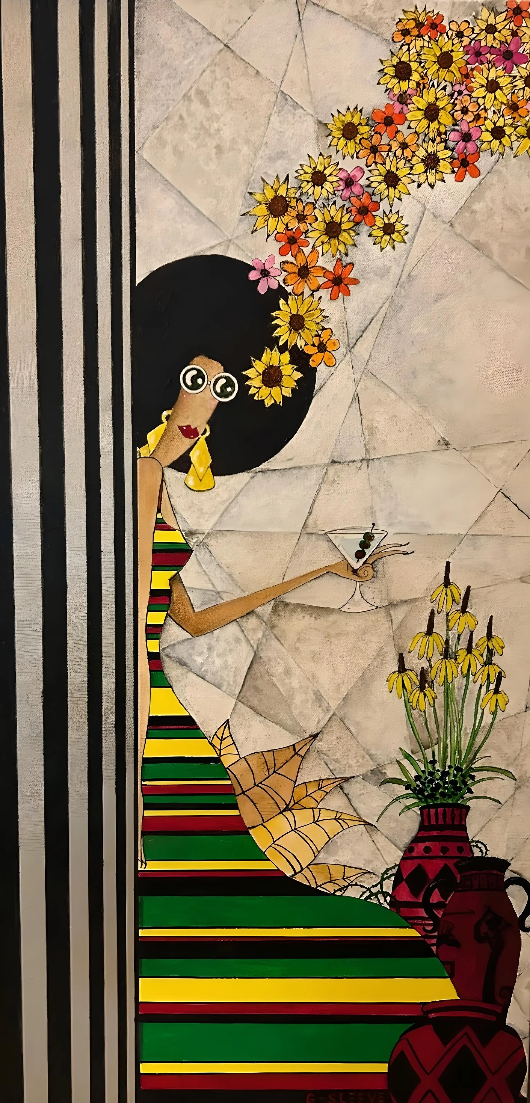 David Gildersleeve -Far Out Sole Sister 2016 15 x 30.jpg